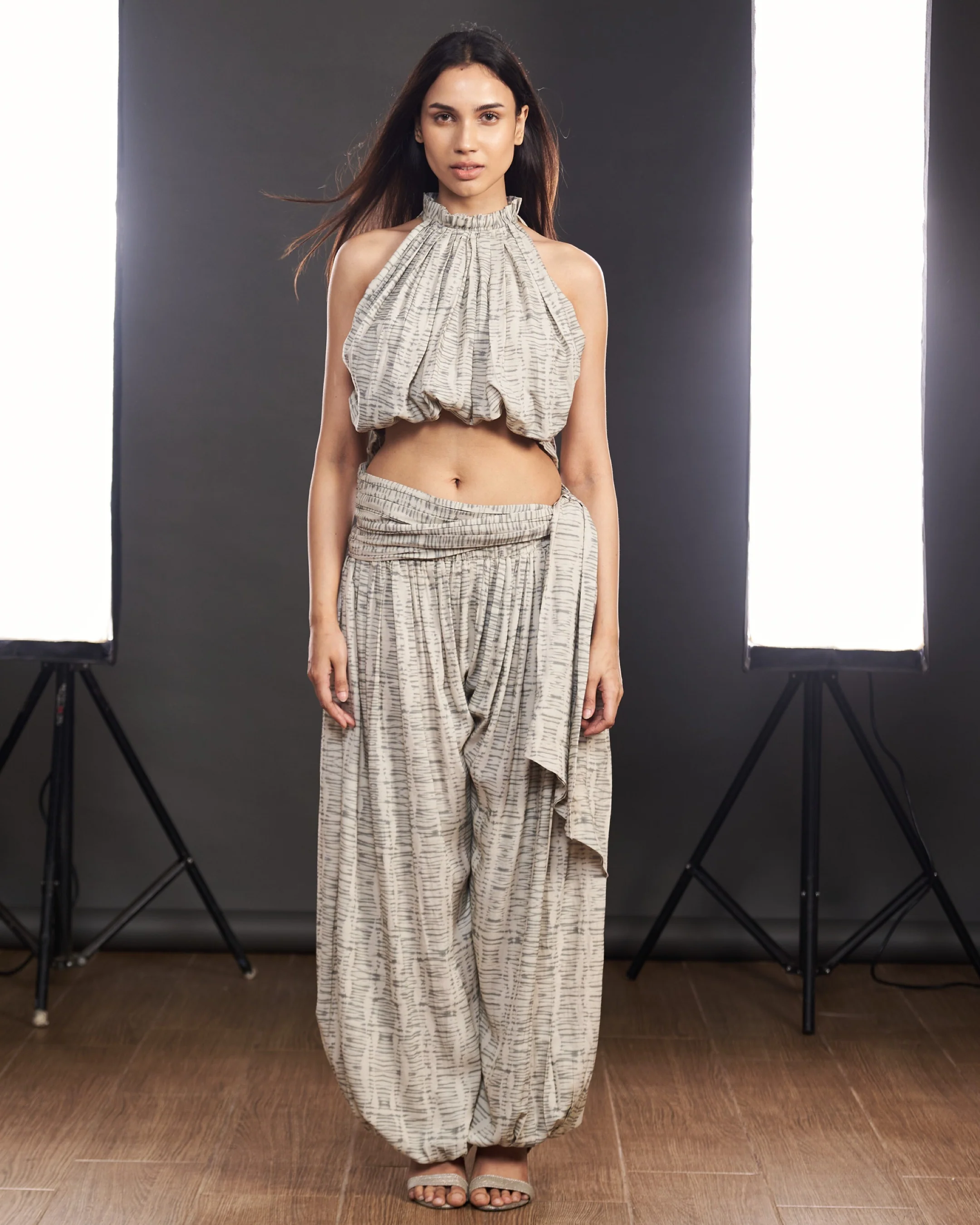 Abstract Halter Top - Image 7