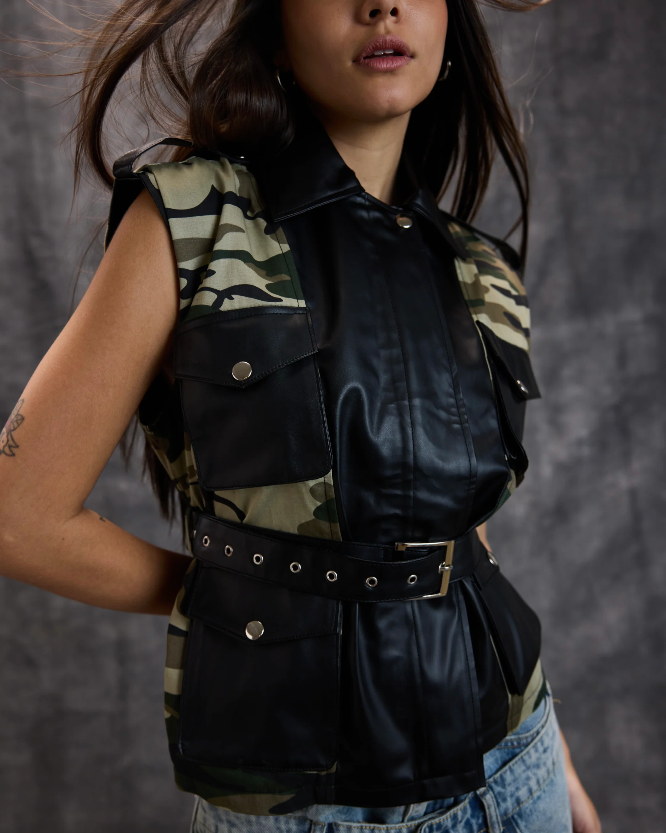 Camo Utility Vest - Image 9