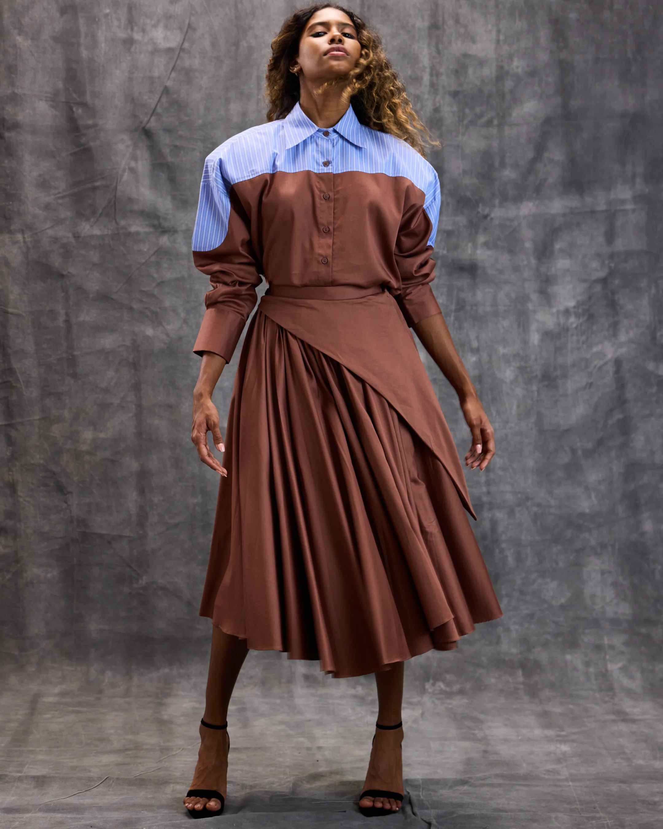 Colour Block Shirt - Image 2