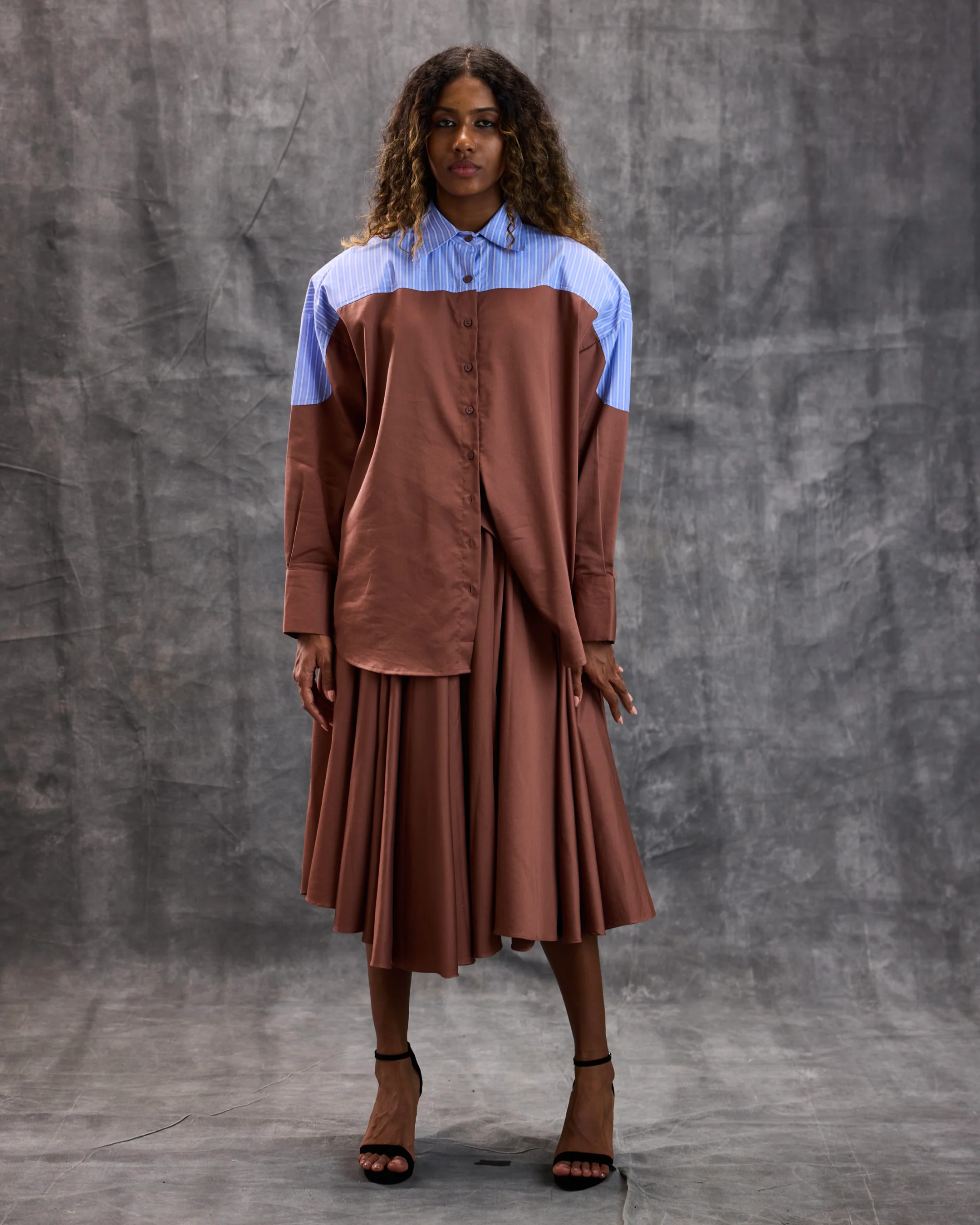 Colour Block Shirt - Image 5