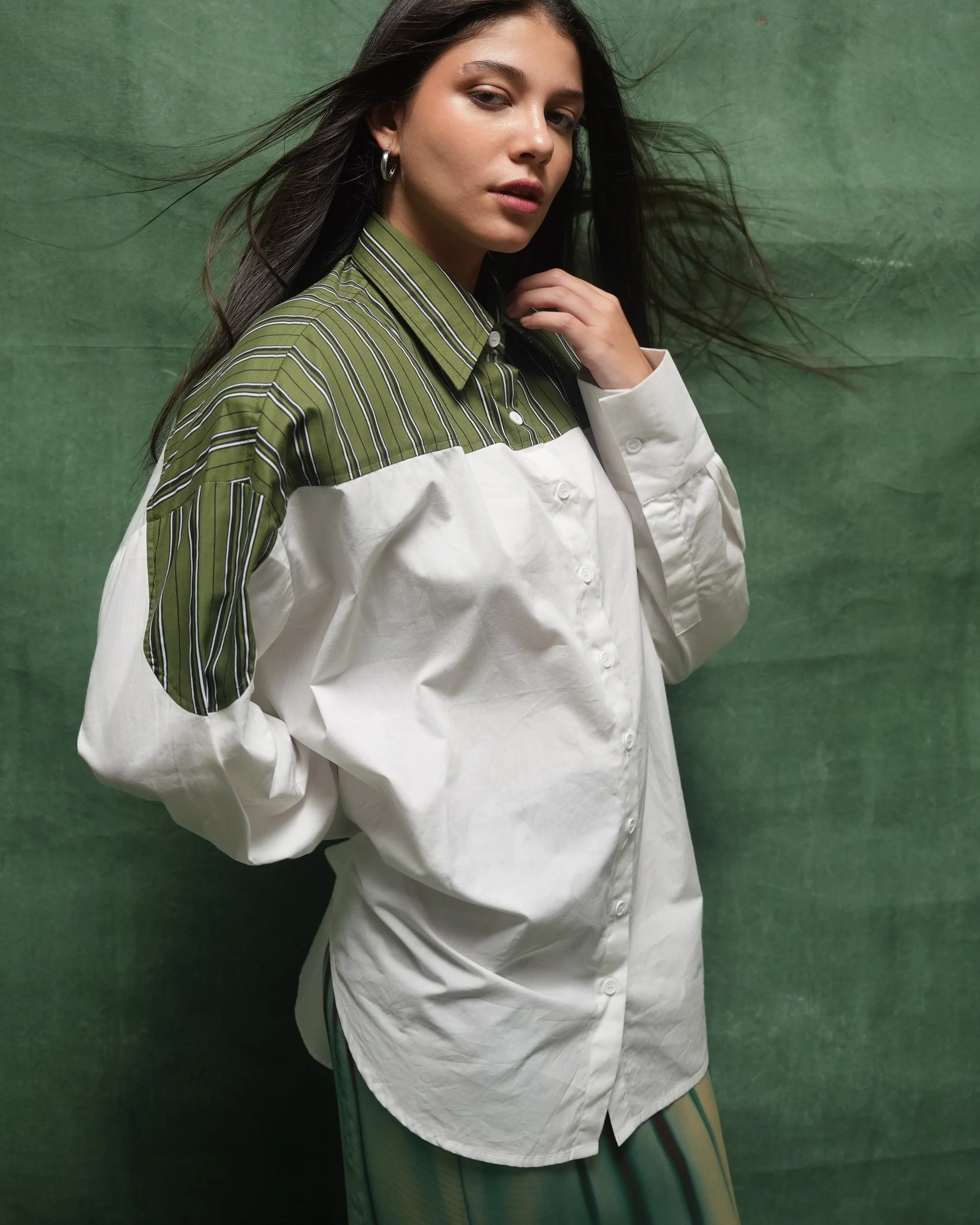 Colour Block Shirt - Image 6