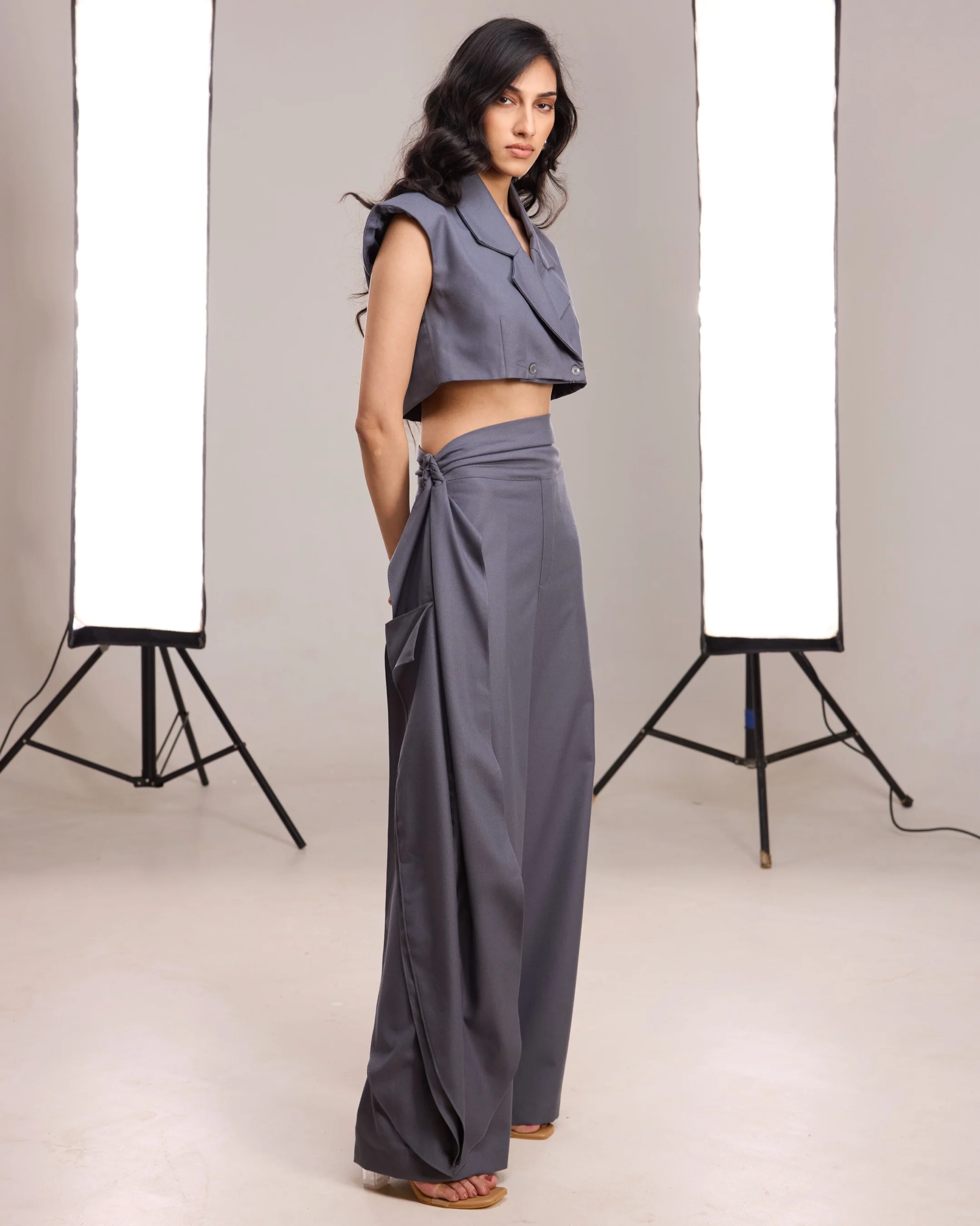 Contour Draped Pants - Image 3