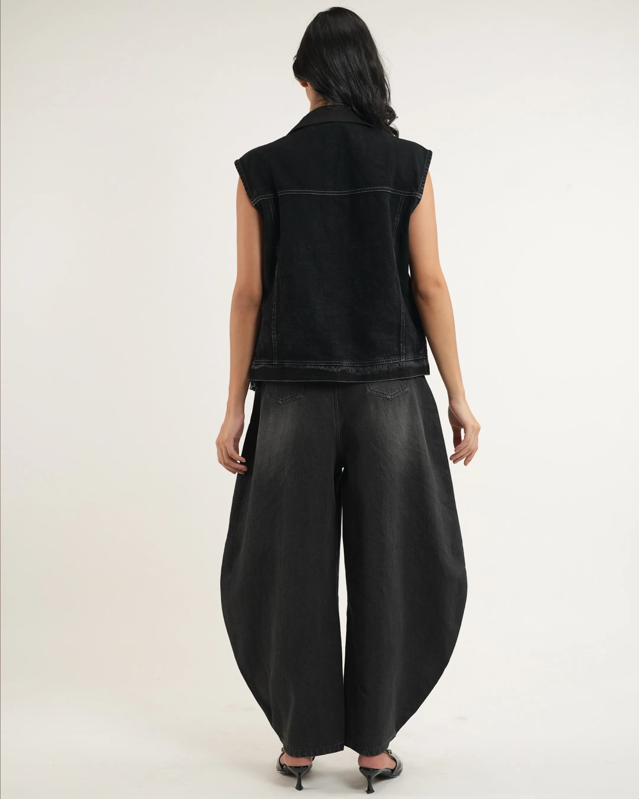 Dual Denim vest - Image 12