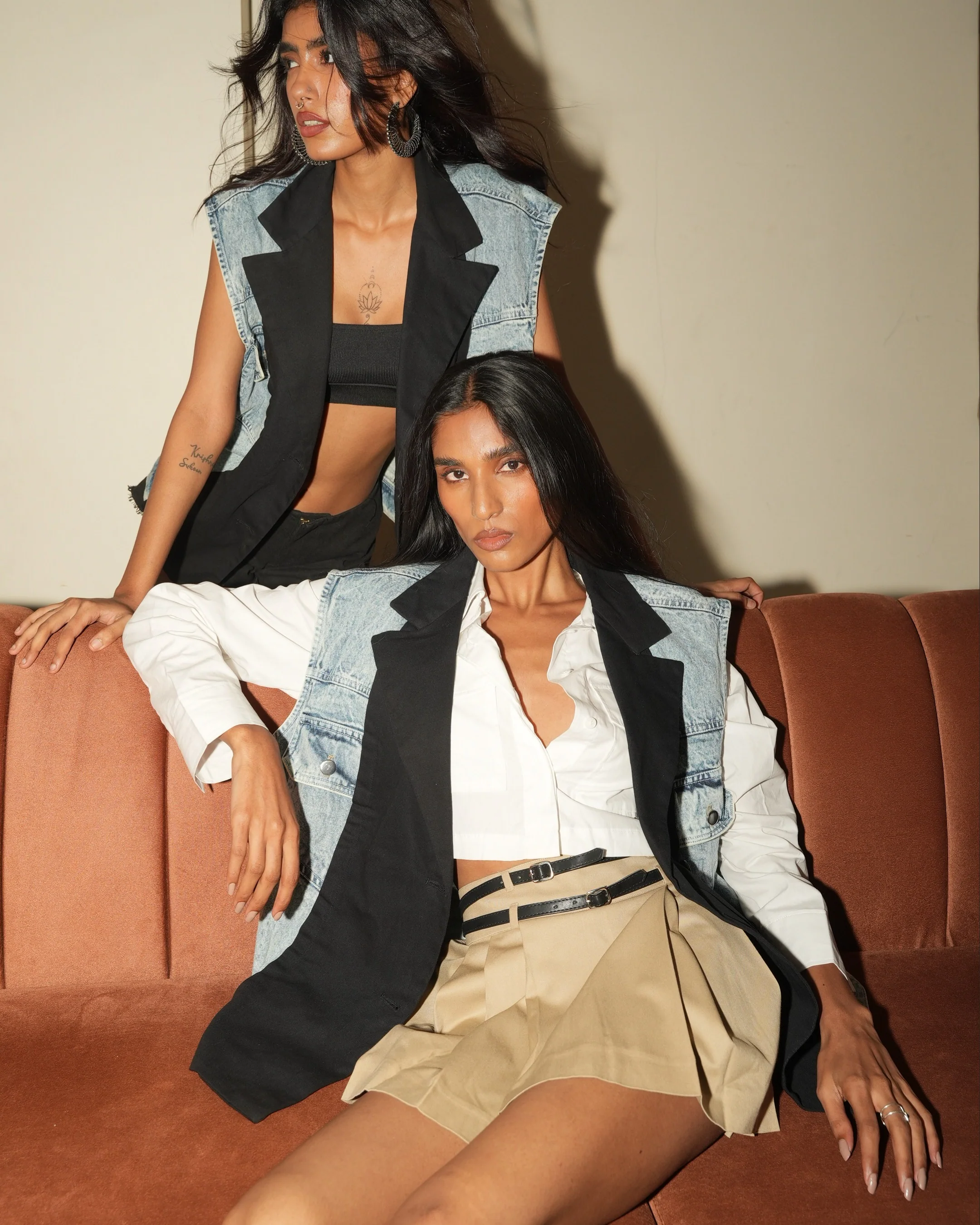 Dual Denim vest - Image 16