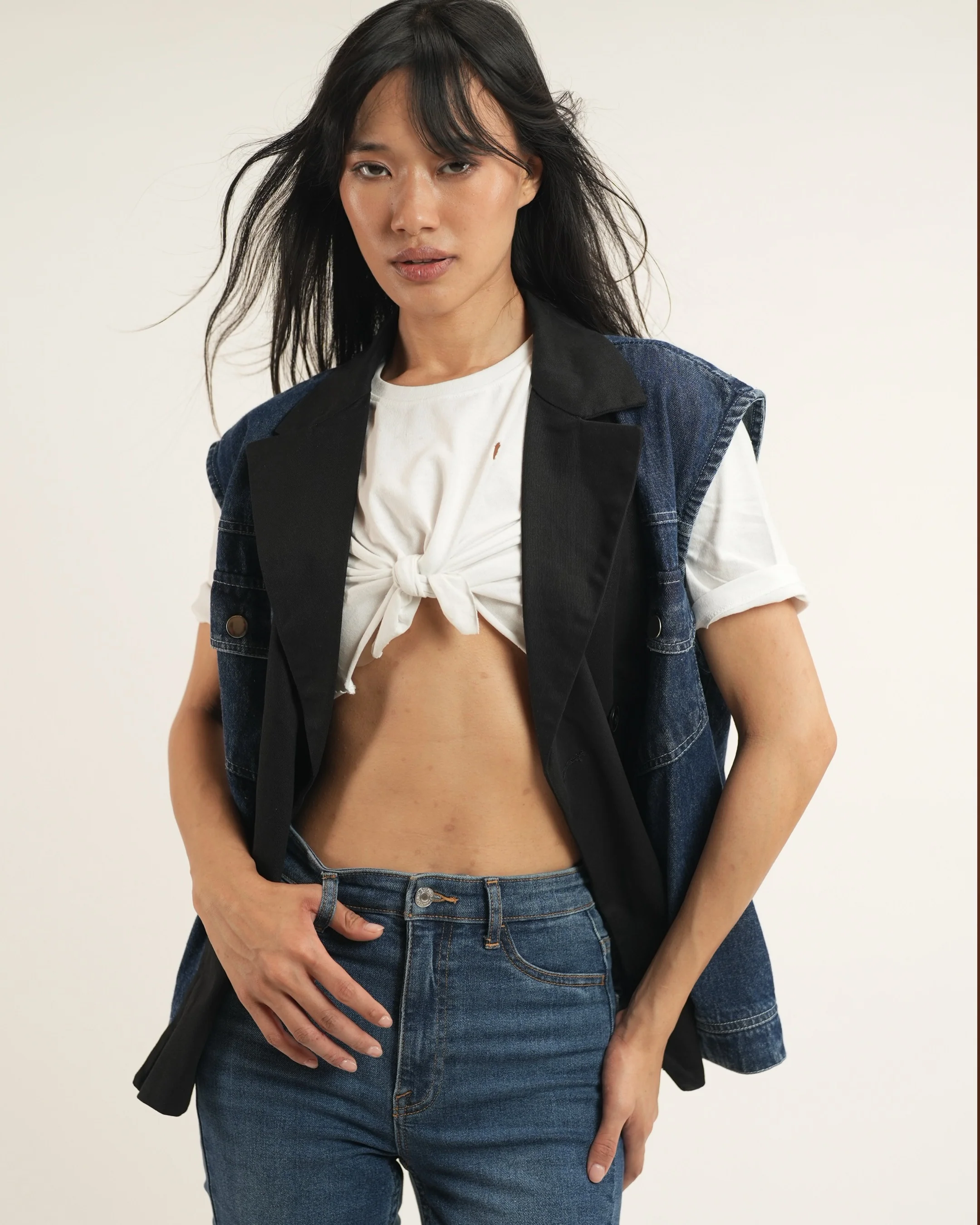 Dual Denim vest - Image 5