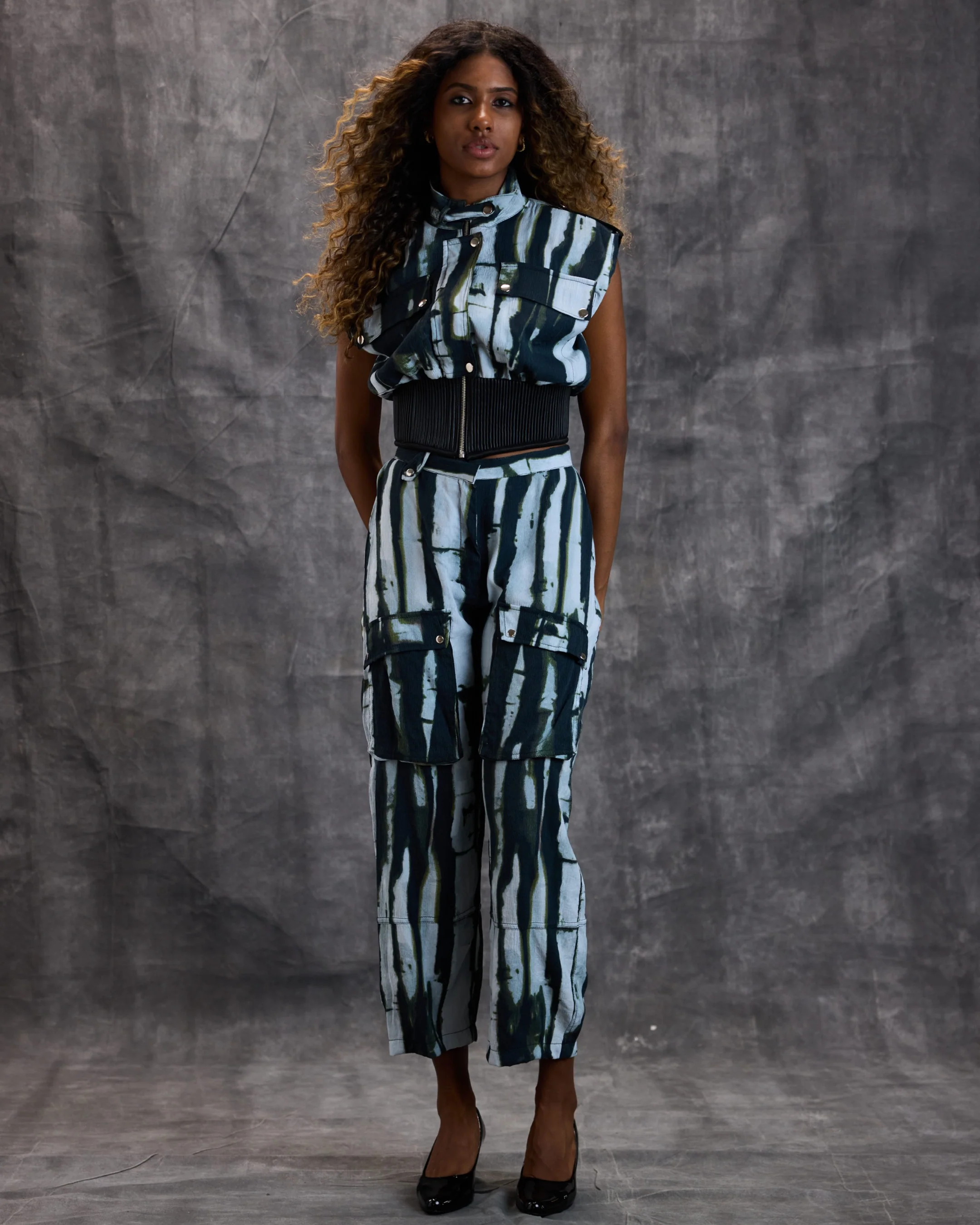 Drift Stripe Utility Vest - Image 4