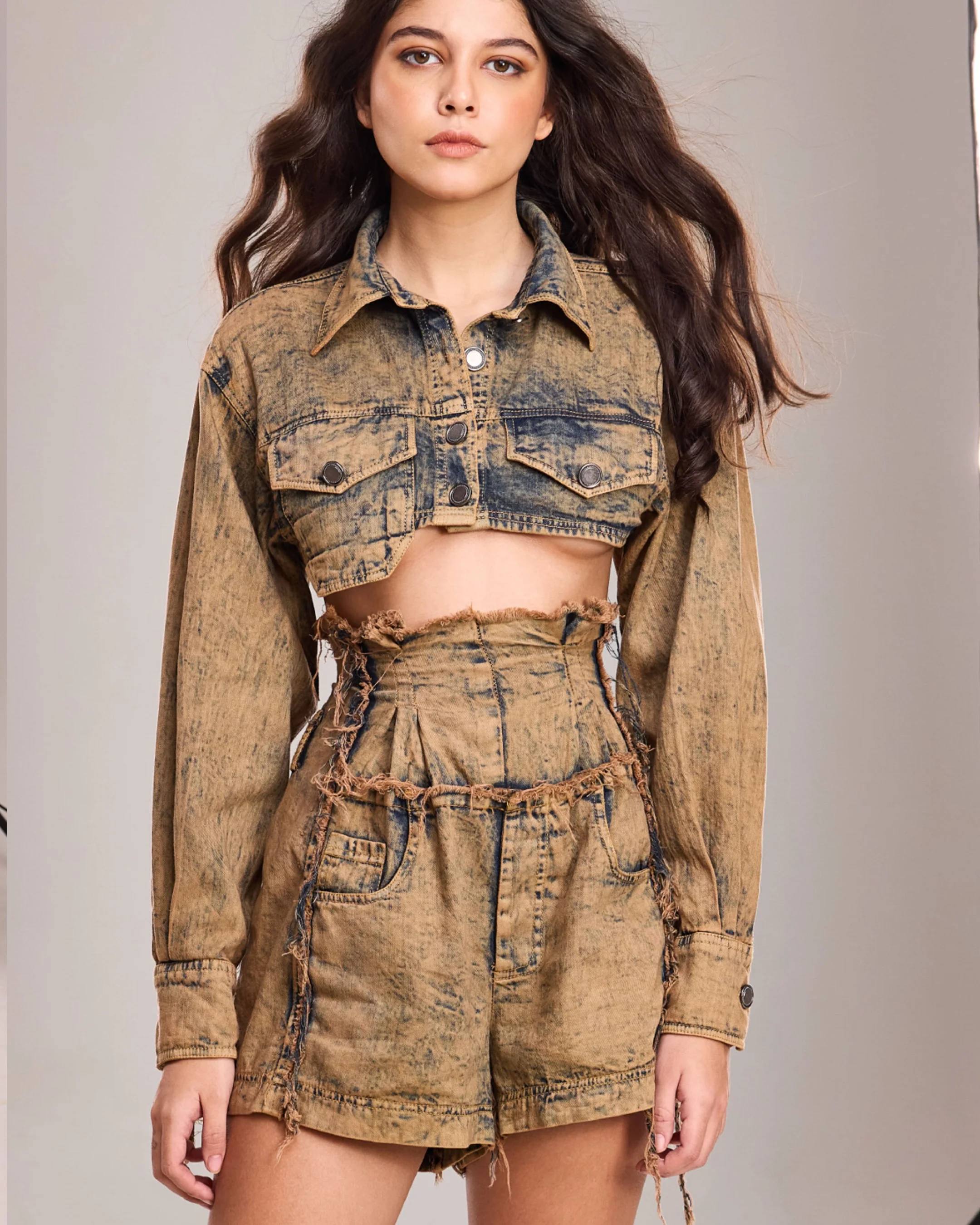 Georgie Crop Shirt - Image 4