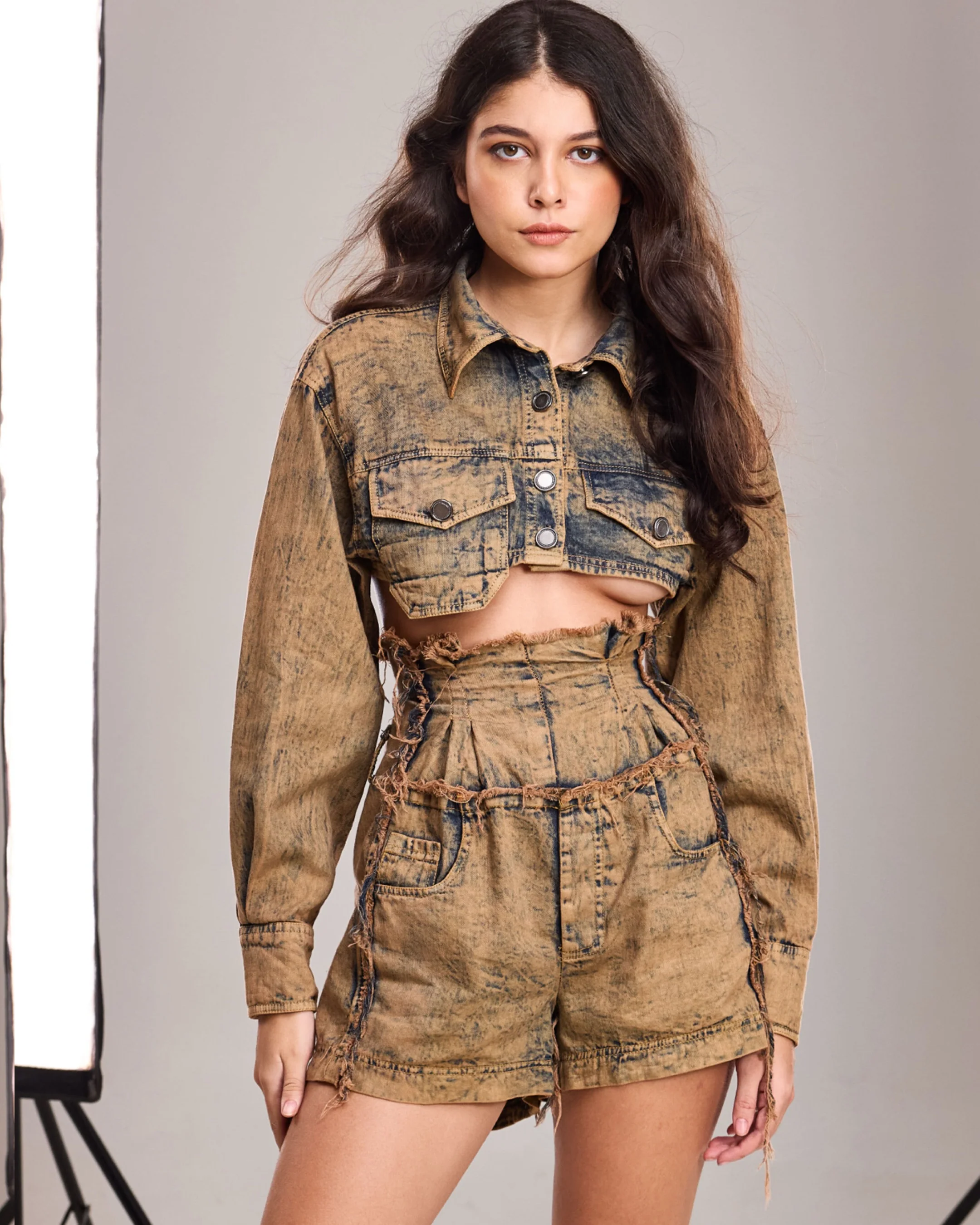 Georgie Crop Shirt - Image 6