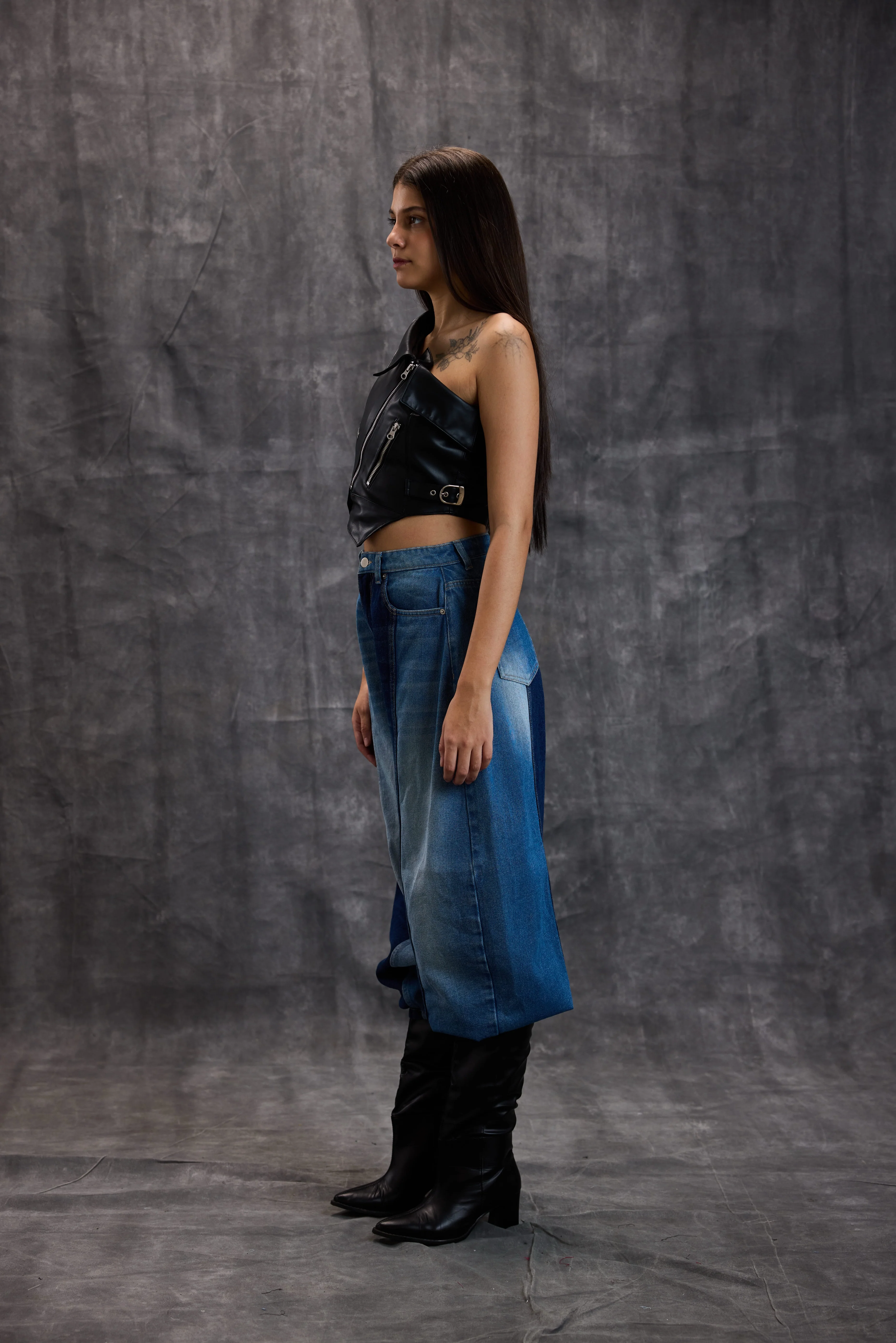 Leather Moto Vest - Image 6