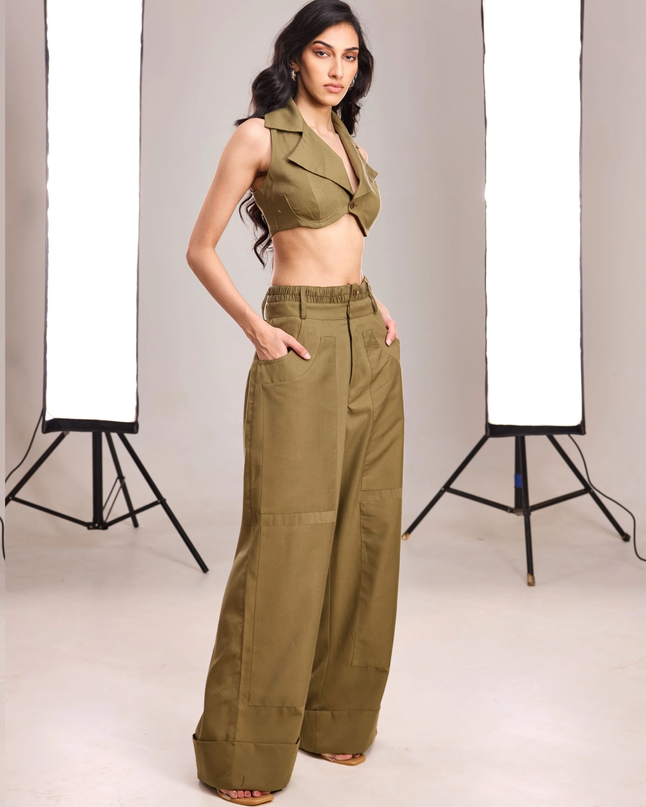 Luna Stripe Trouser - Image 11