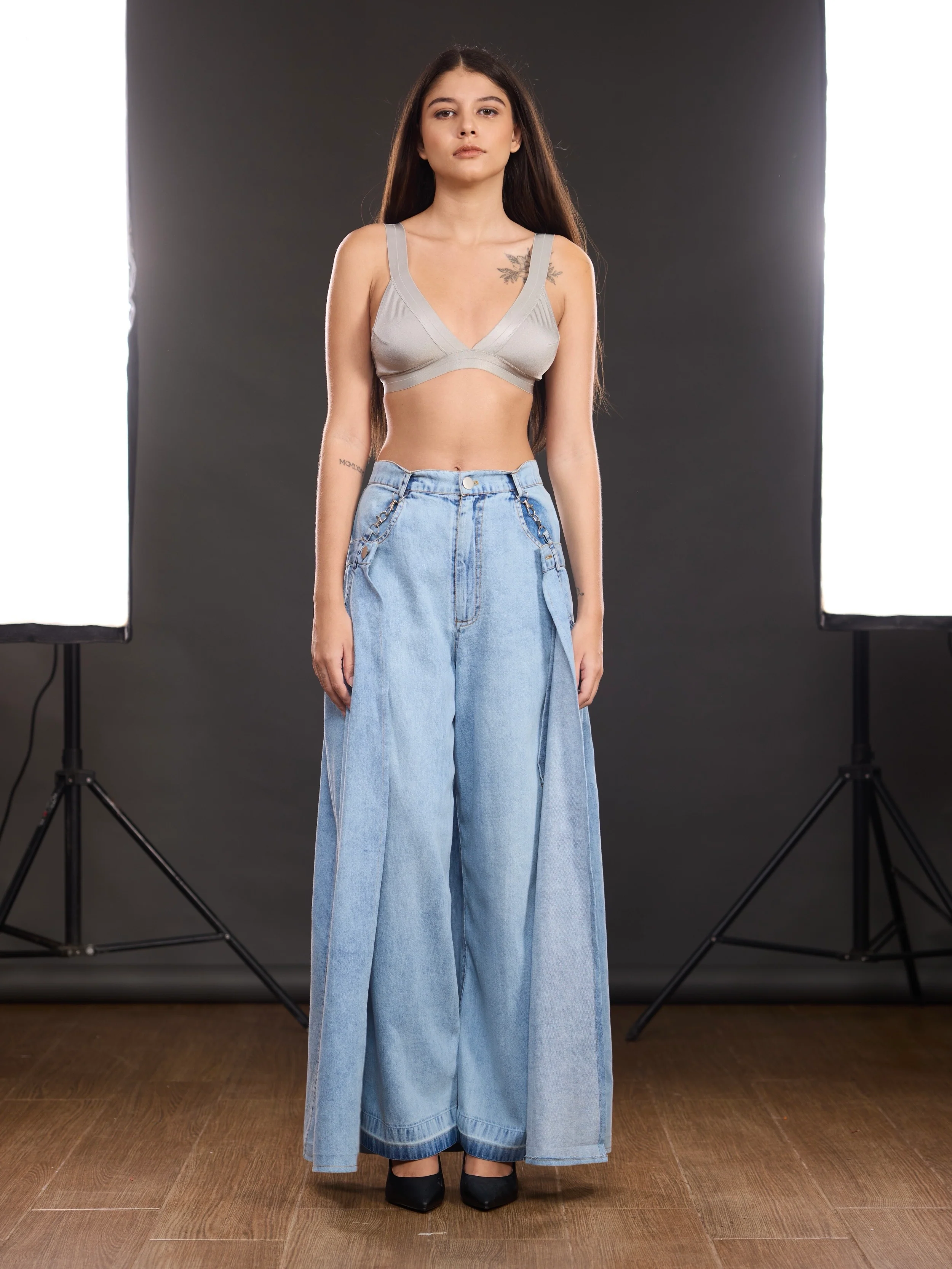 Midi skirt Denim - Image 8