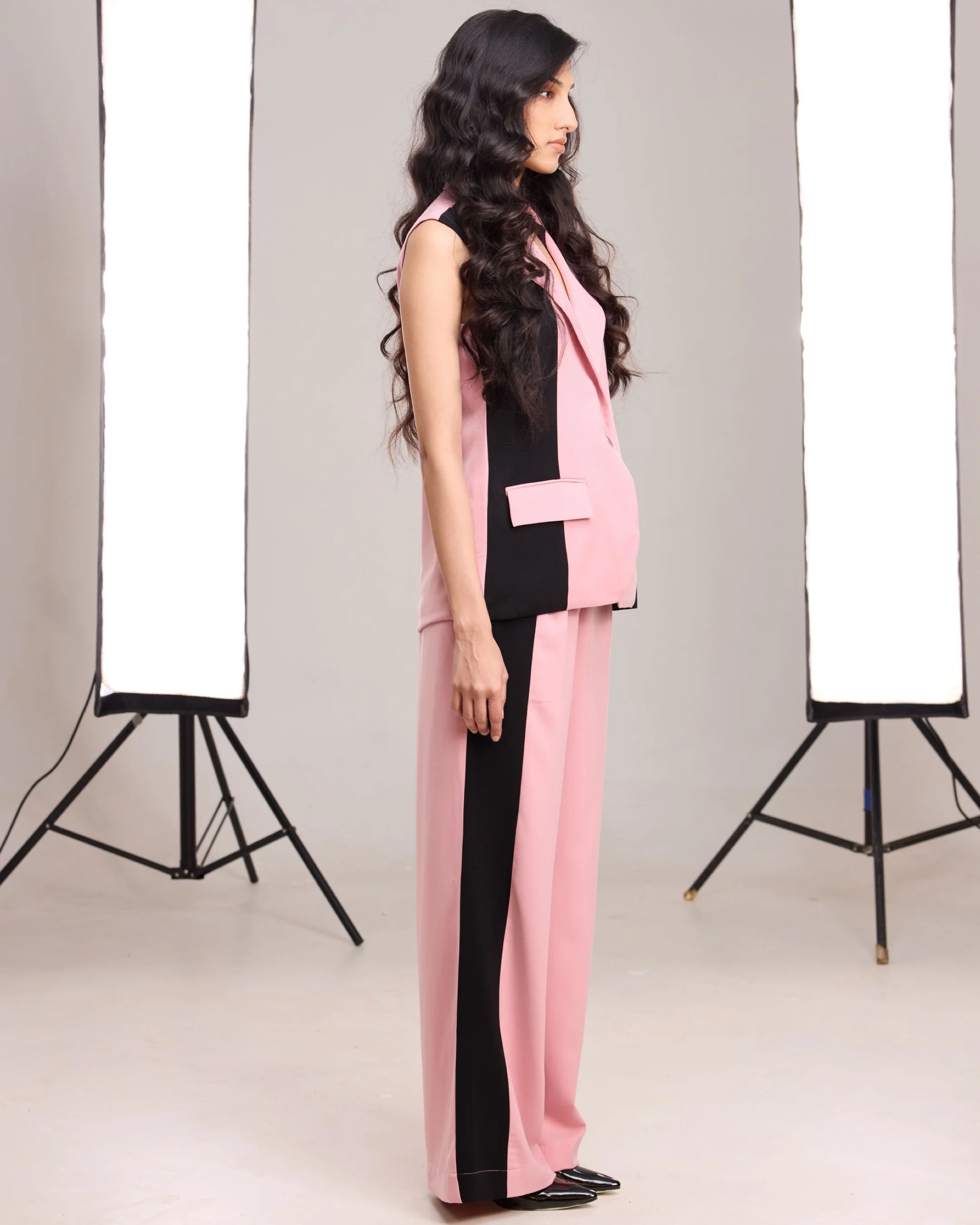 Noir Panel Trousers - Image 9