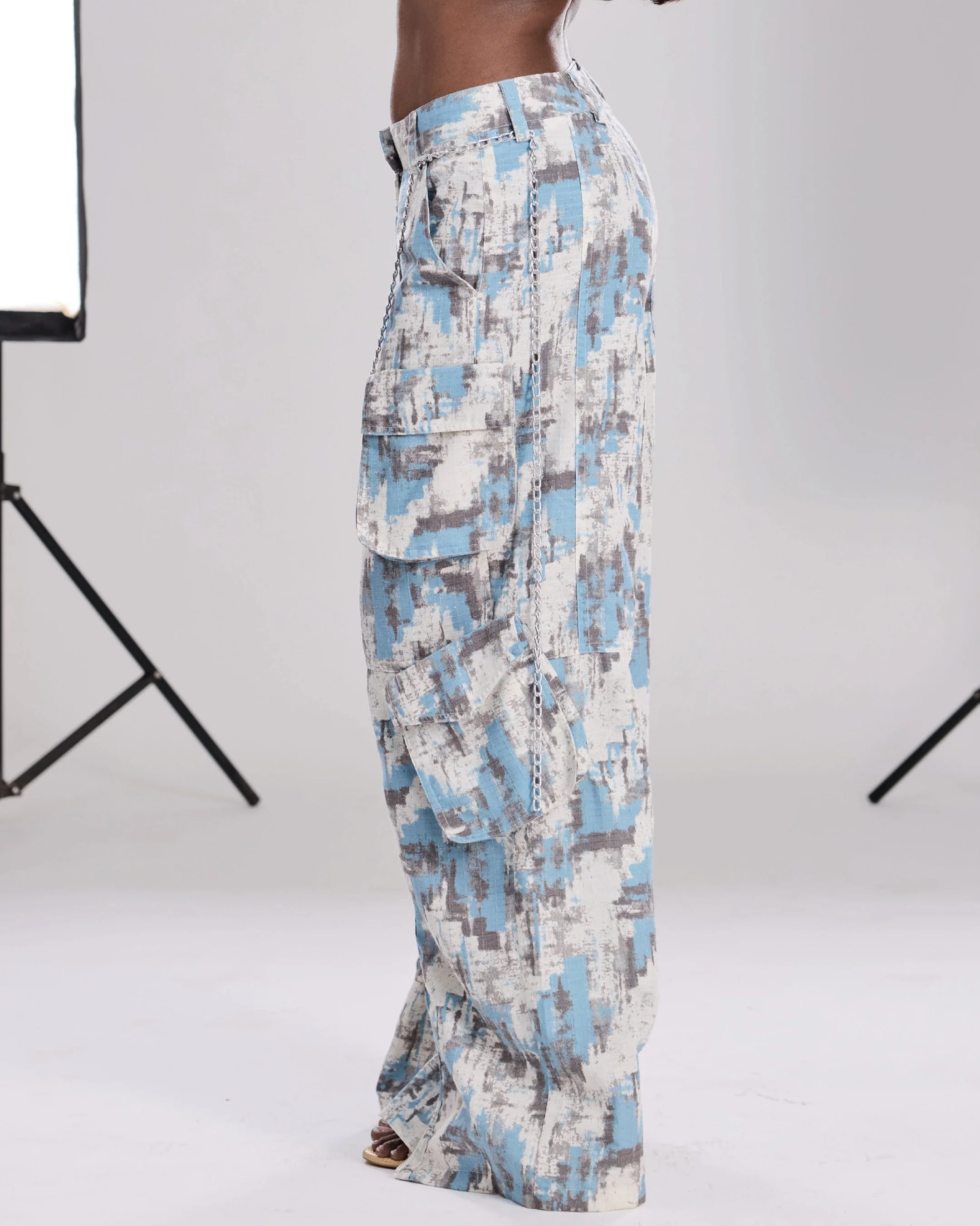 Nyra Utility Cargo Pants - Image 7