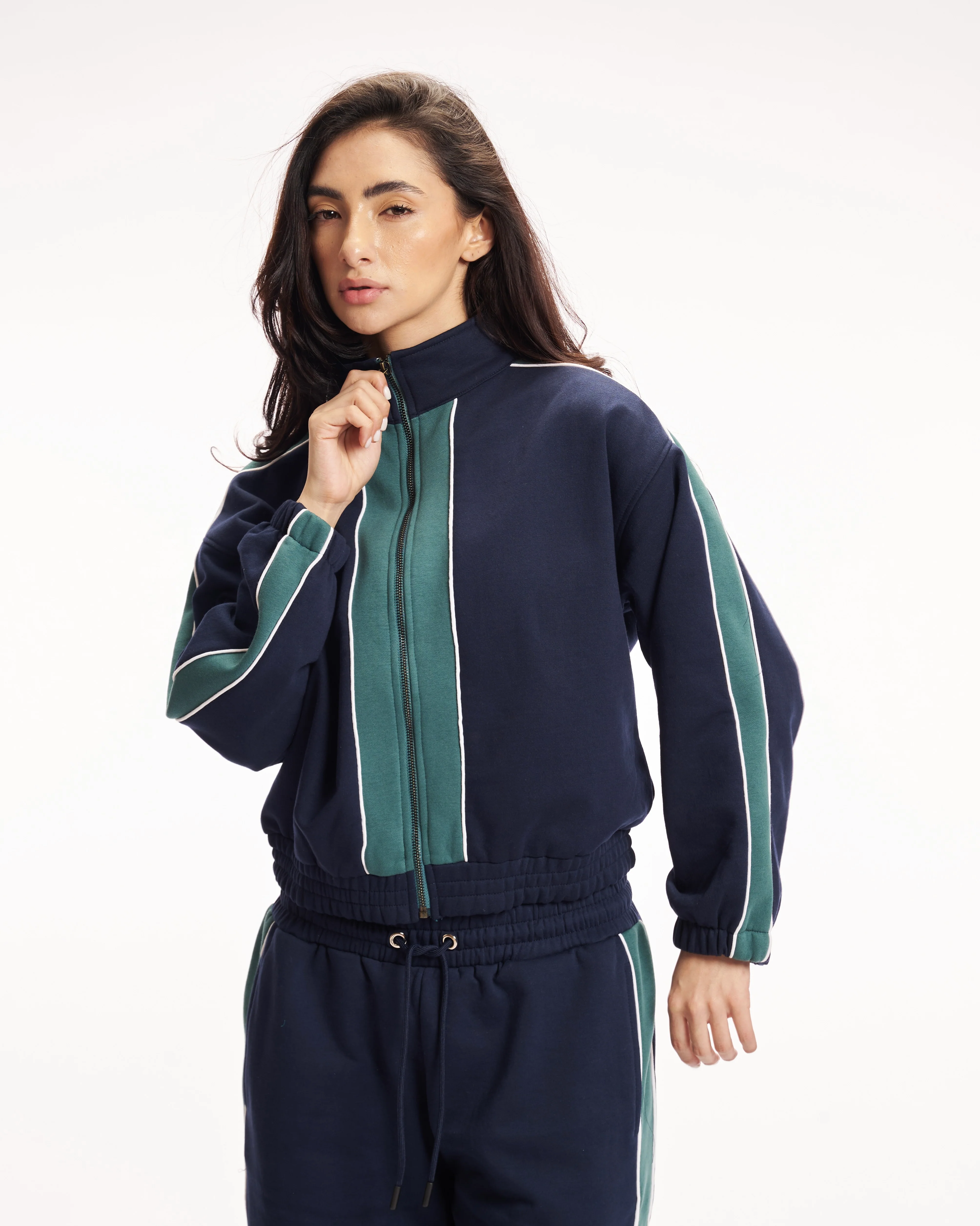 Blue Reign Bomber Jacket - Image 3