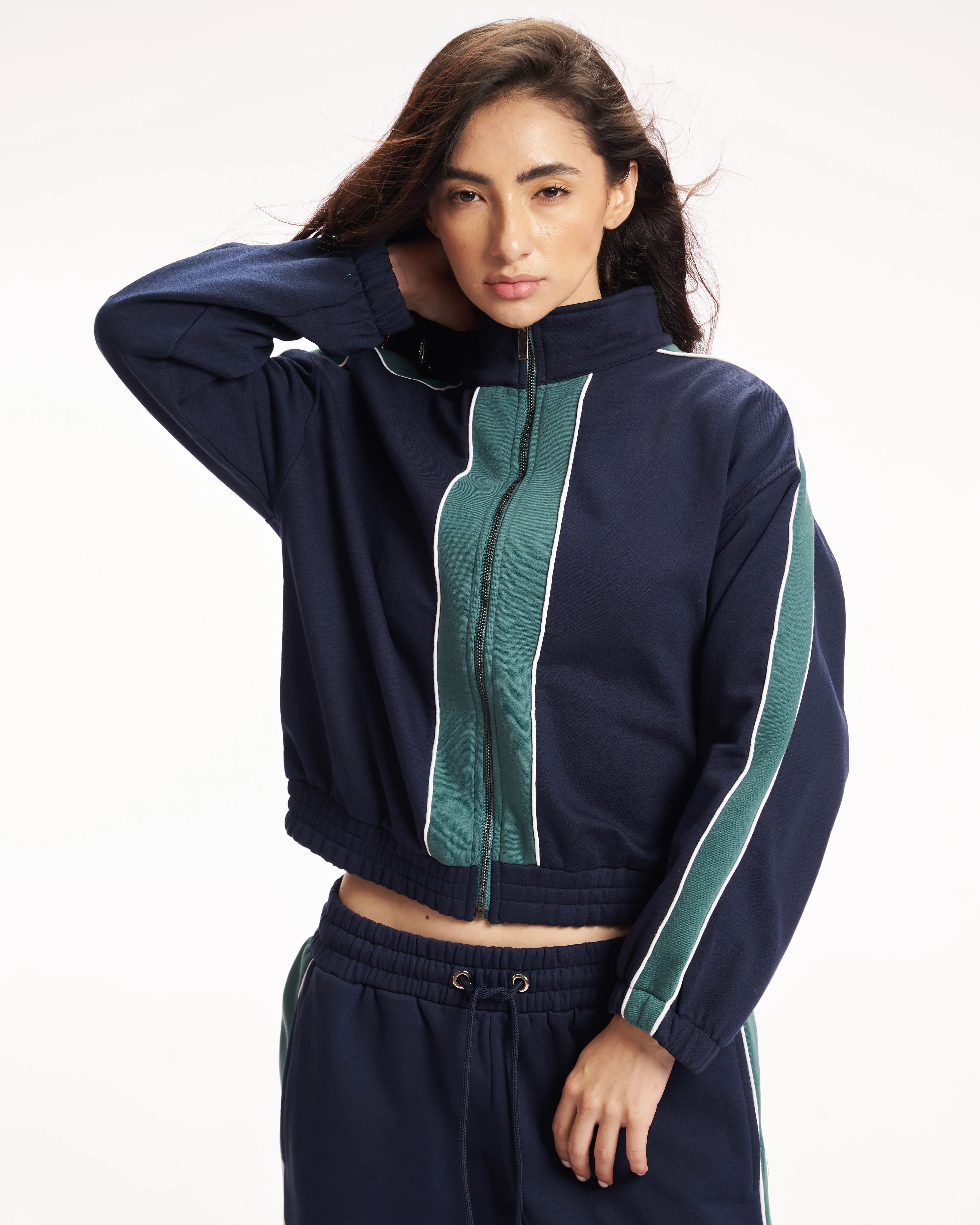 Blue Reign Bomber Jacket - Image 4