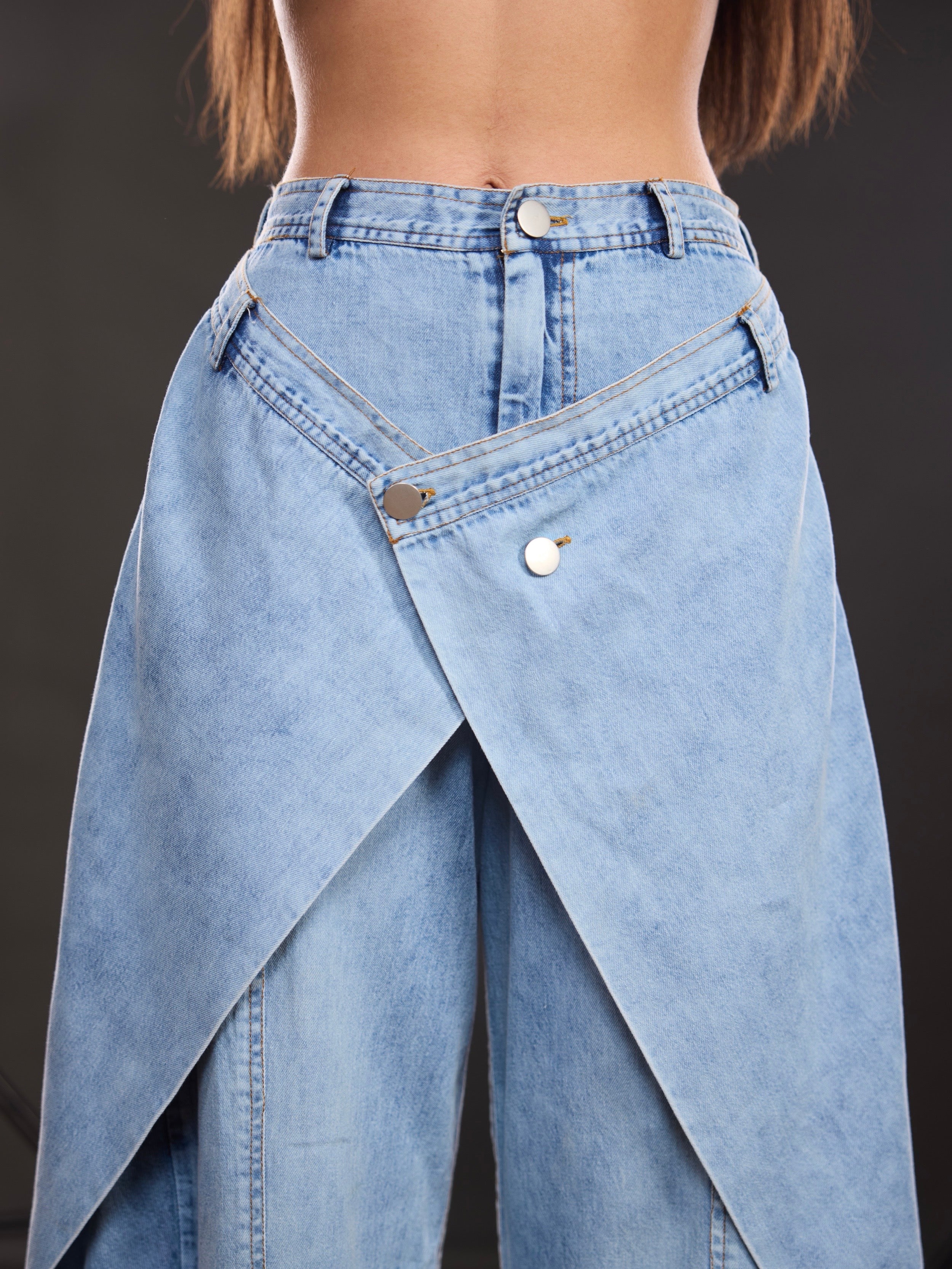 Panel Wide Leg jeans - Image 11