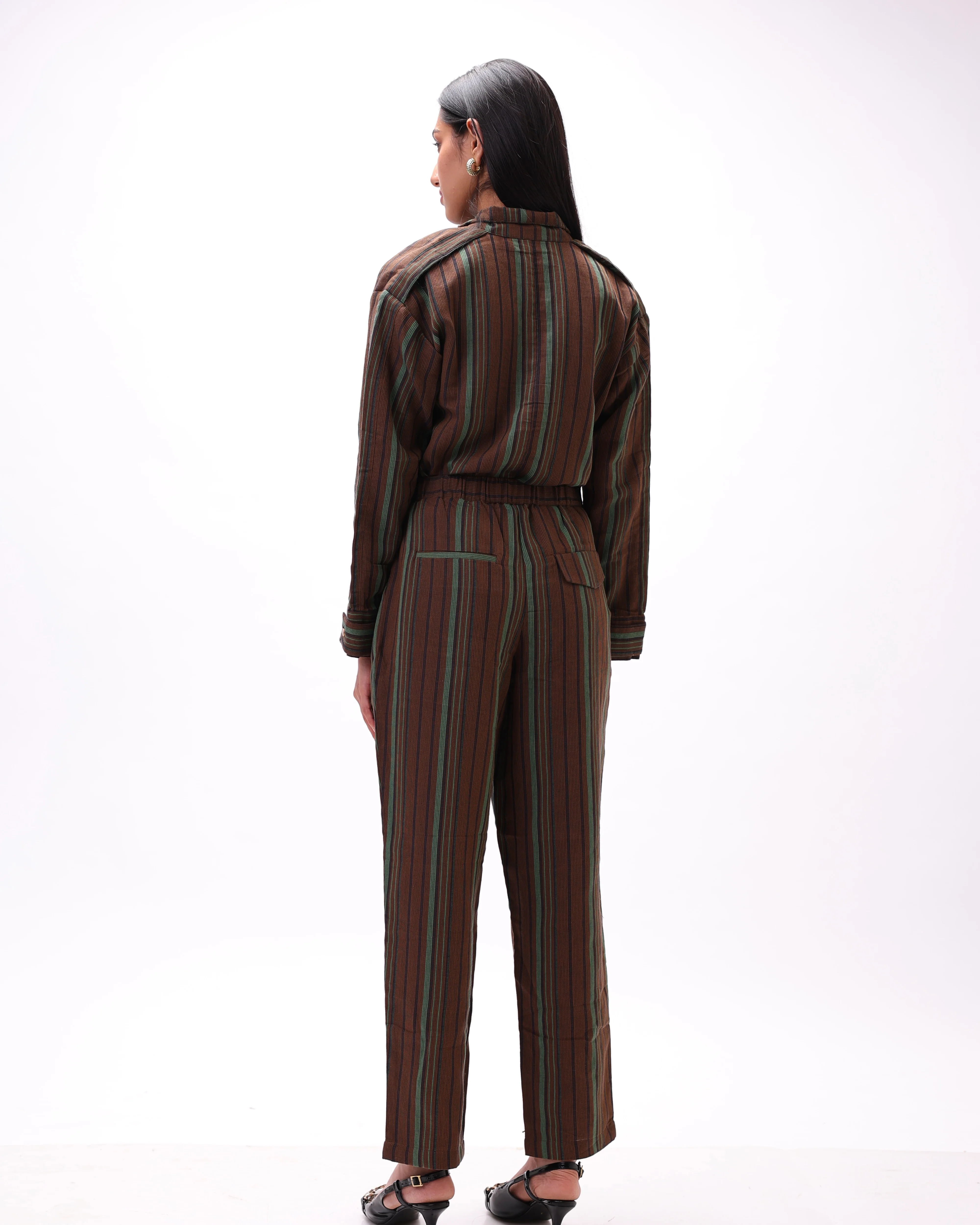 Green Pinstripe Pant - Image 3