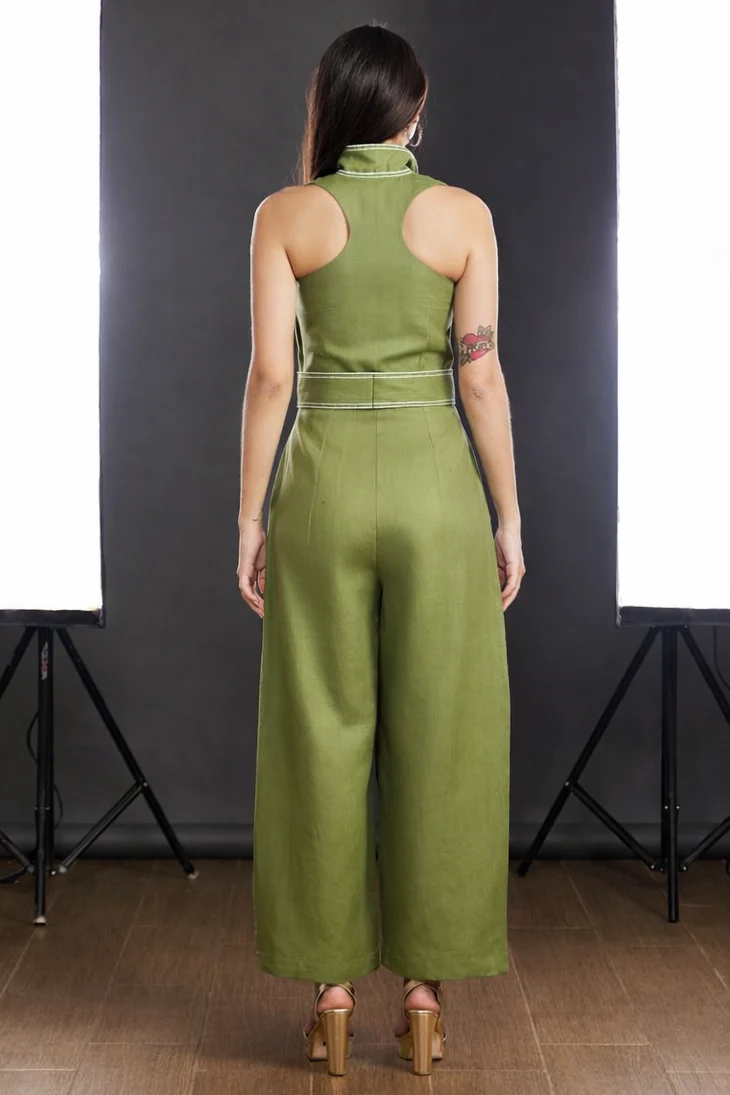 Sage Utility Jumpsuit - Image 10