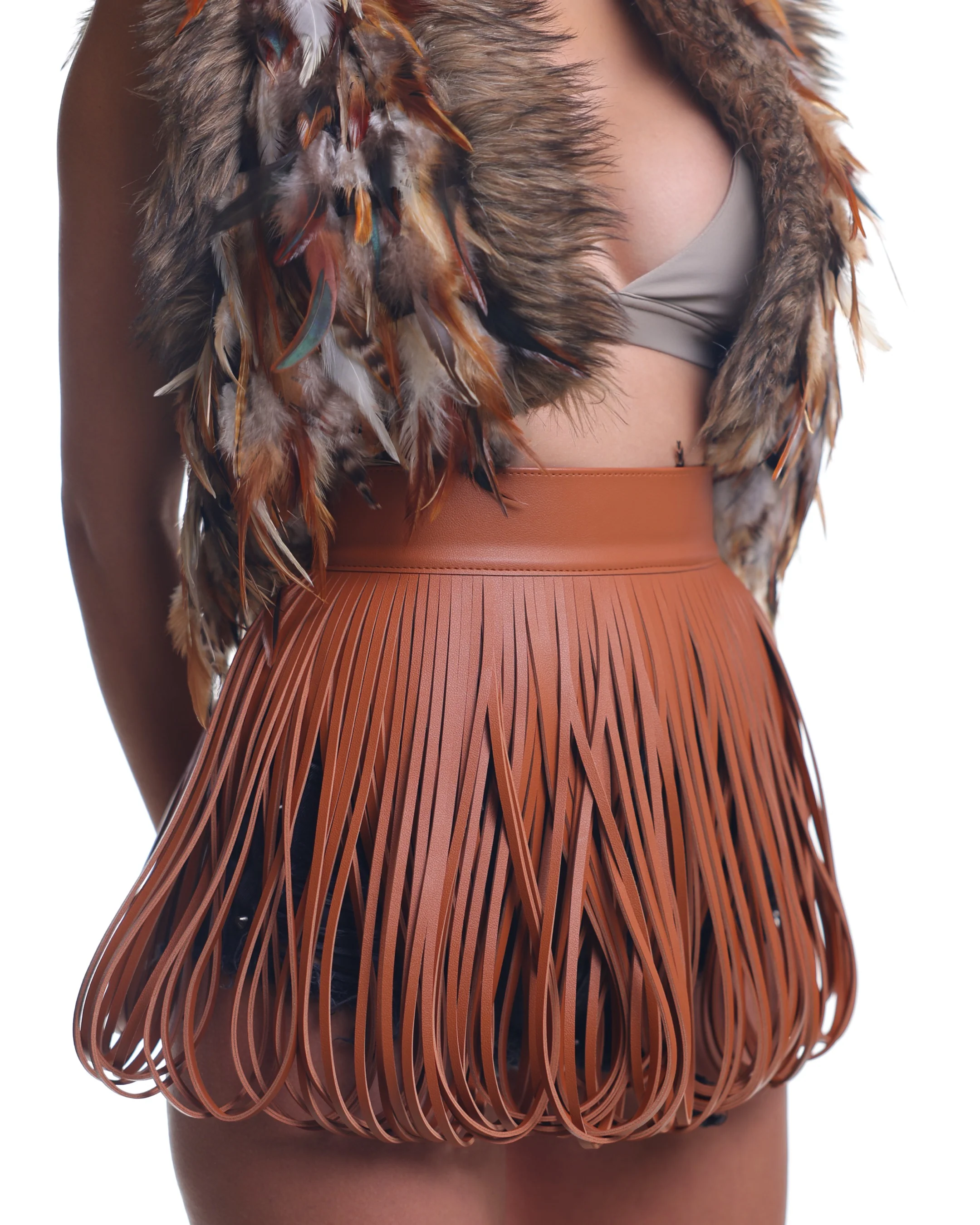 Scarlet Fringe Skirt - Image 12