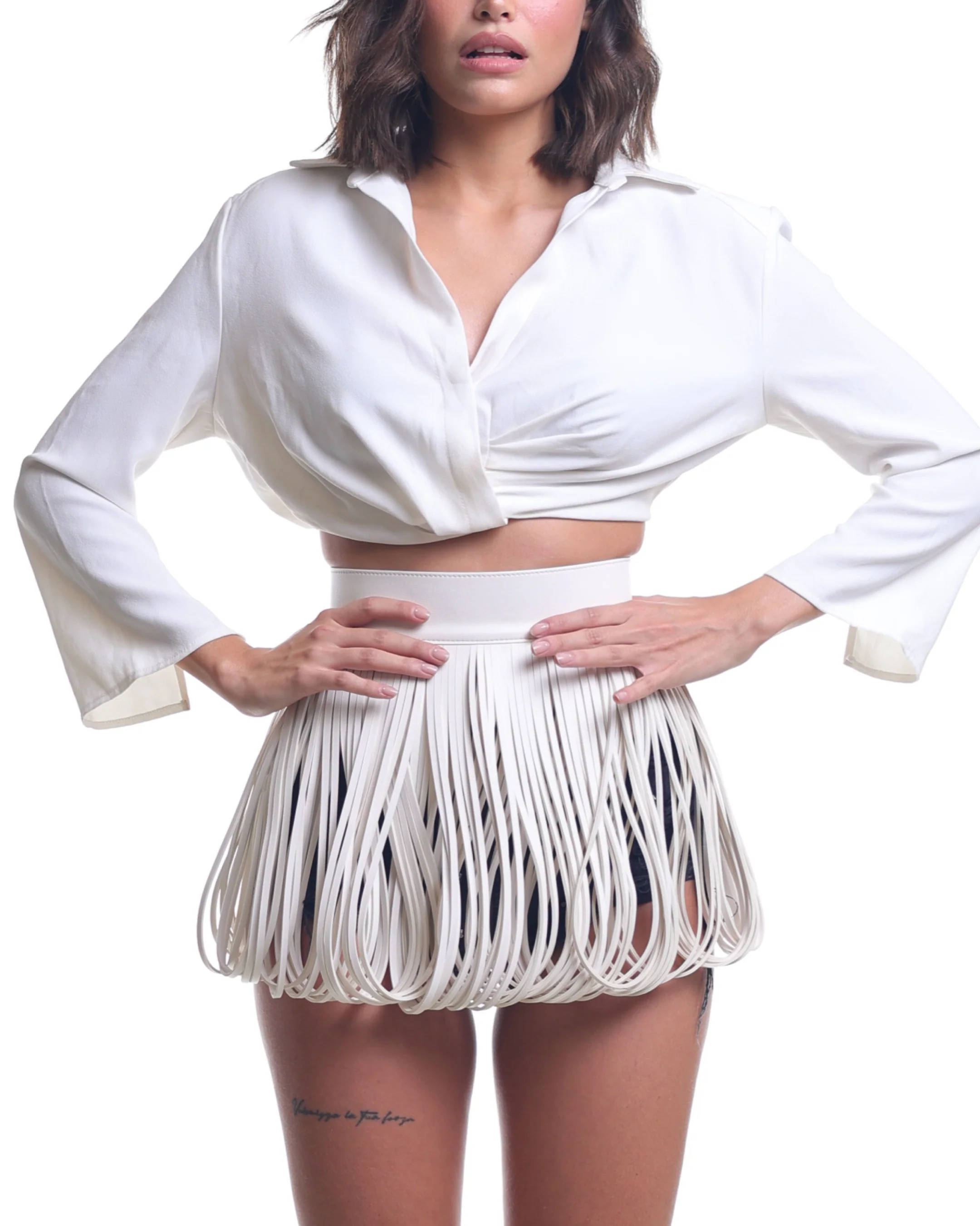 Scarlet Fringe Skirt - Image 13