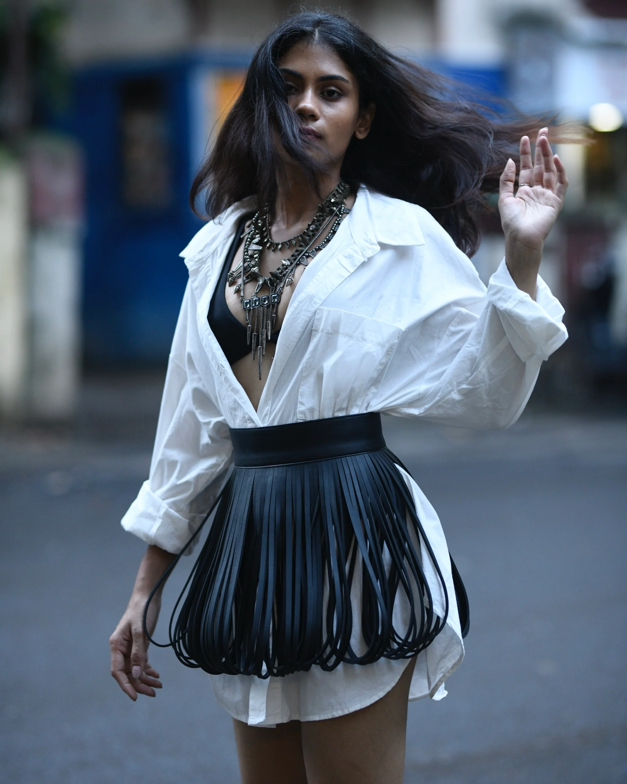 Scarlet Fringe Skirt - Image 15