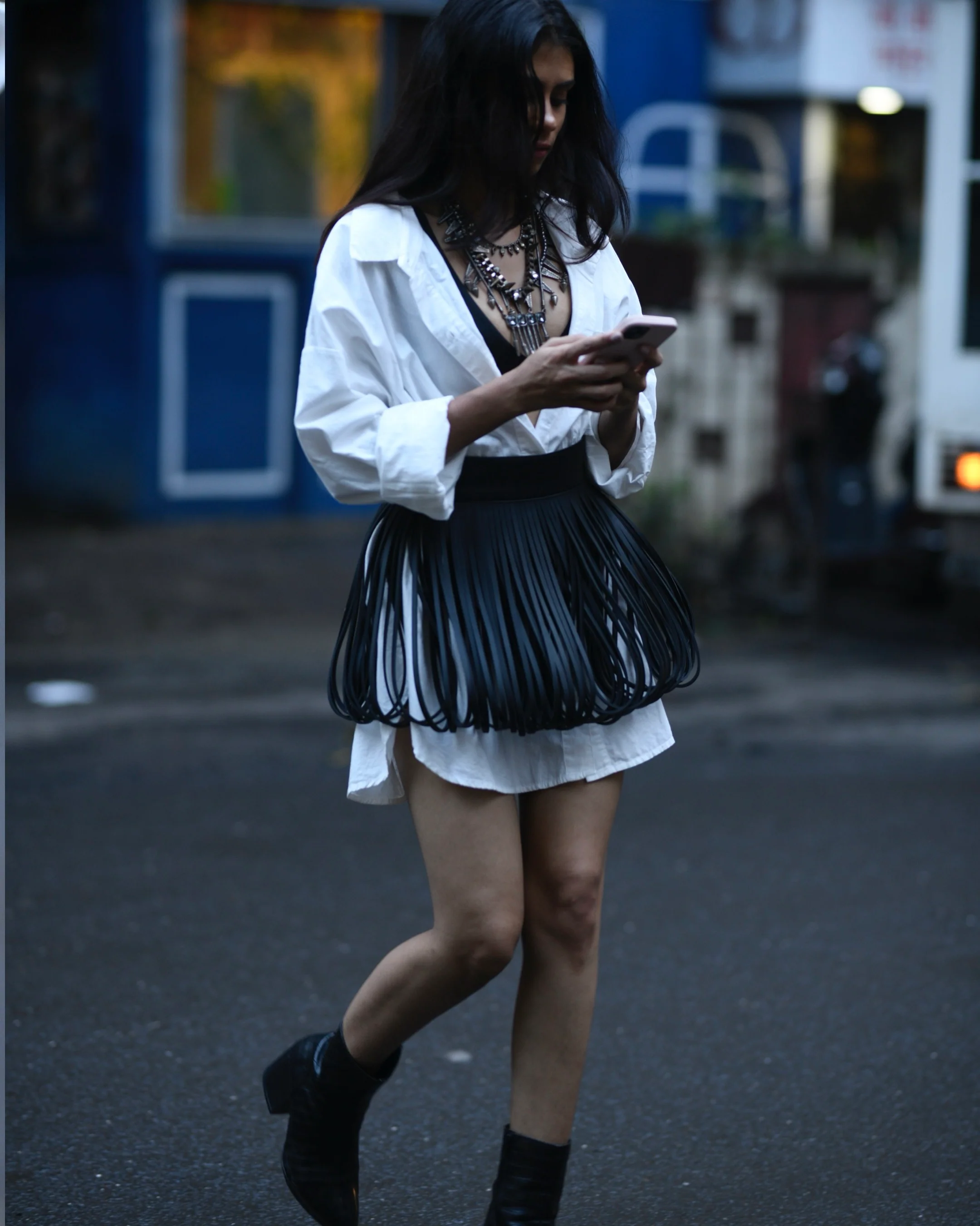Scarlet Fringe Skirt - Image 17