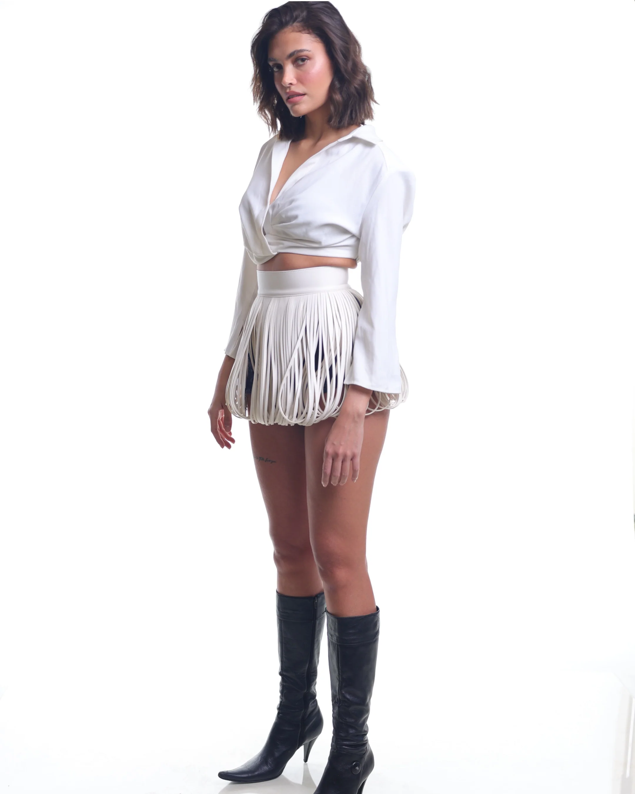 Scarlet Fringe Skirt - Image 19
