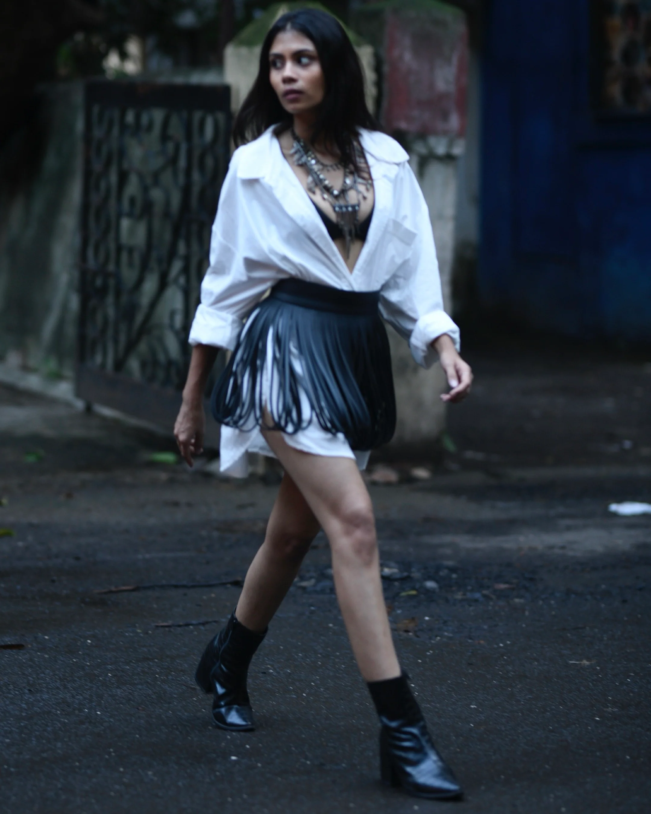 Scarlet Fringe Skirt - Image 24