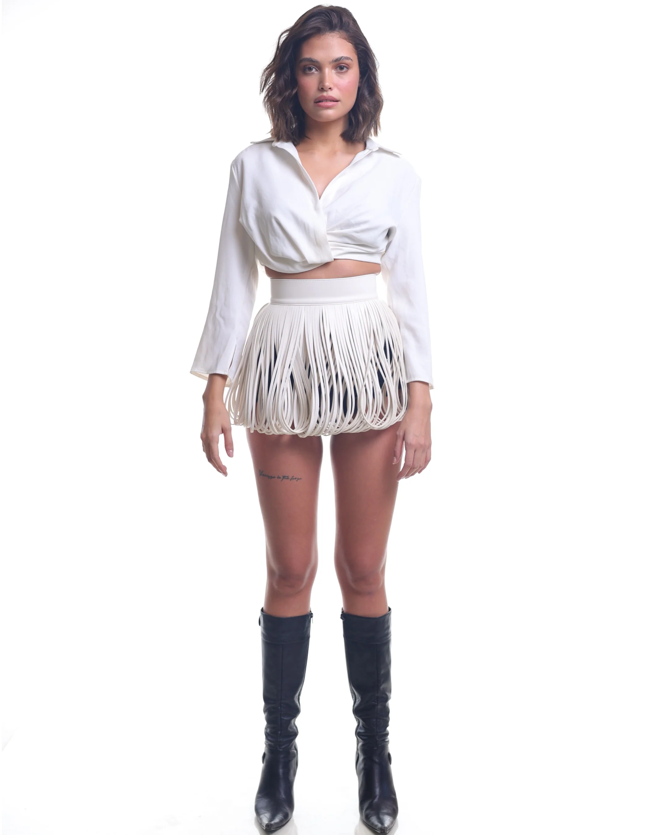 Scarlet Fringe Skirt - Image 35