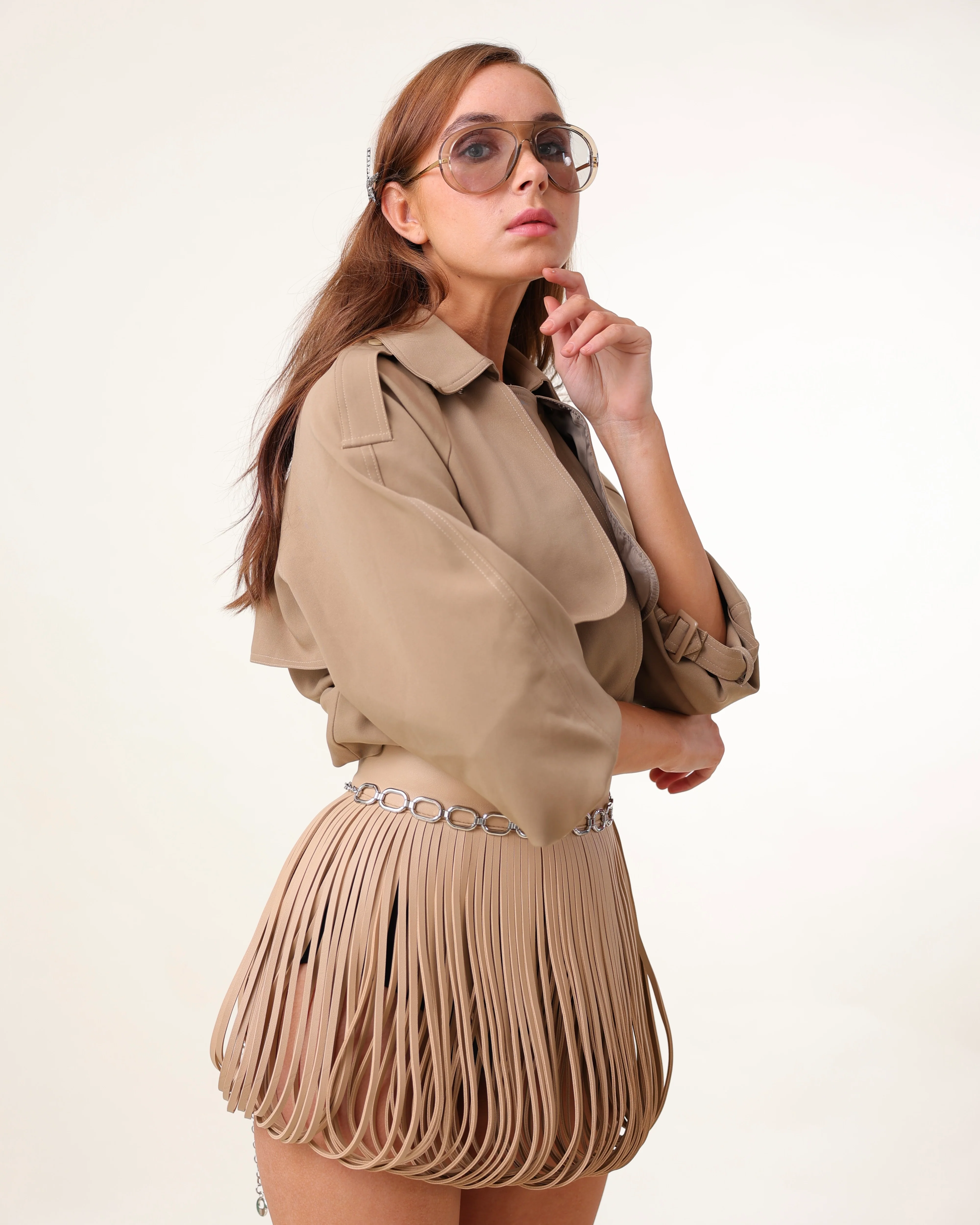Scarlet Fringe Skirt - Image 37