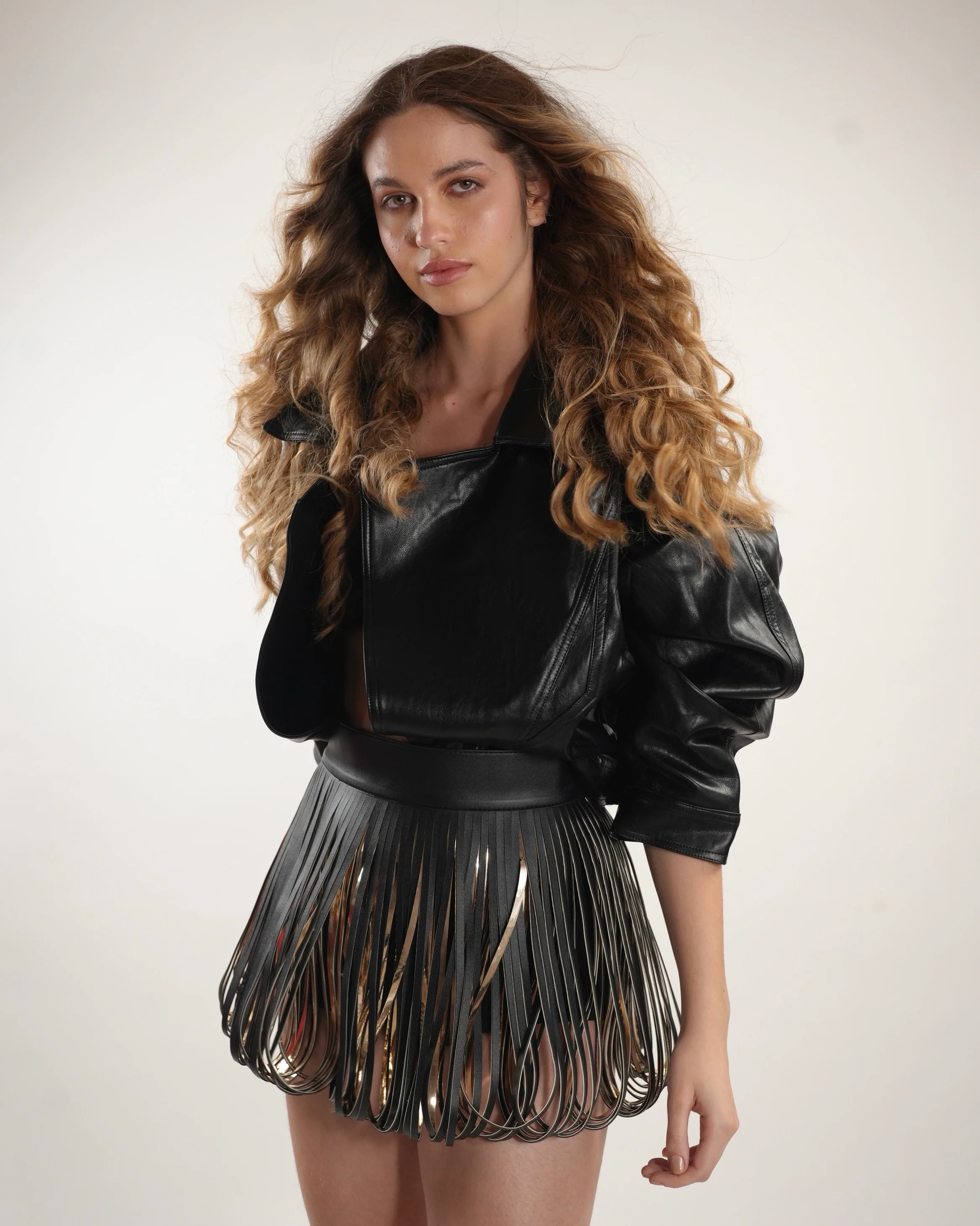 Scarlet Fringe Skirt - Image 45
