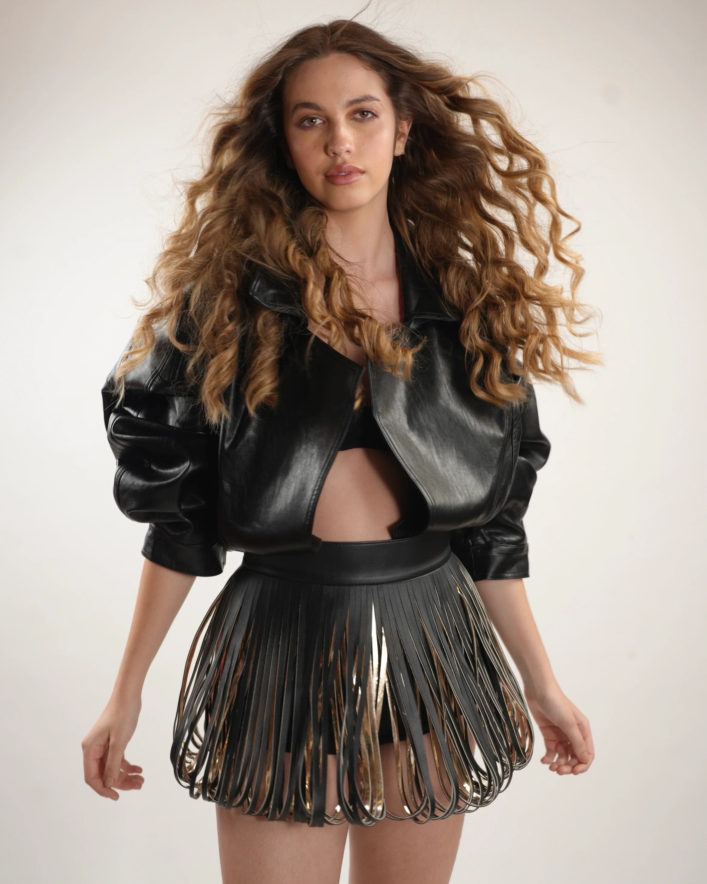 Scarlet Fringe Skirt - Image 48