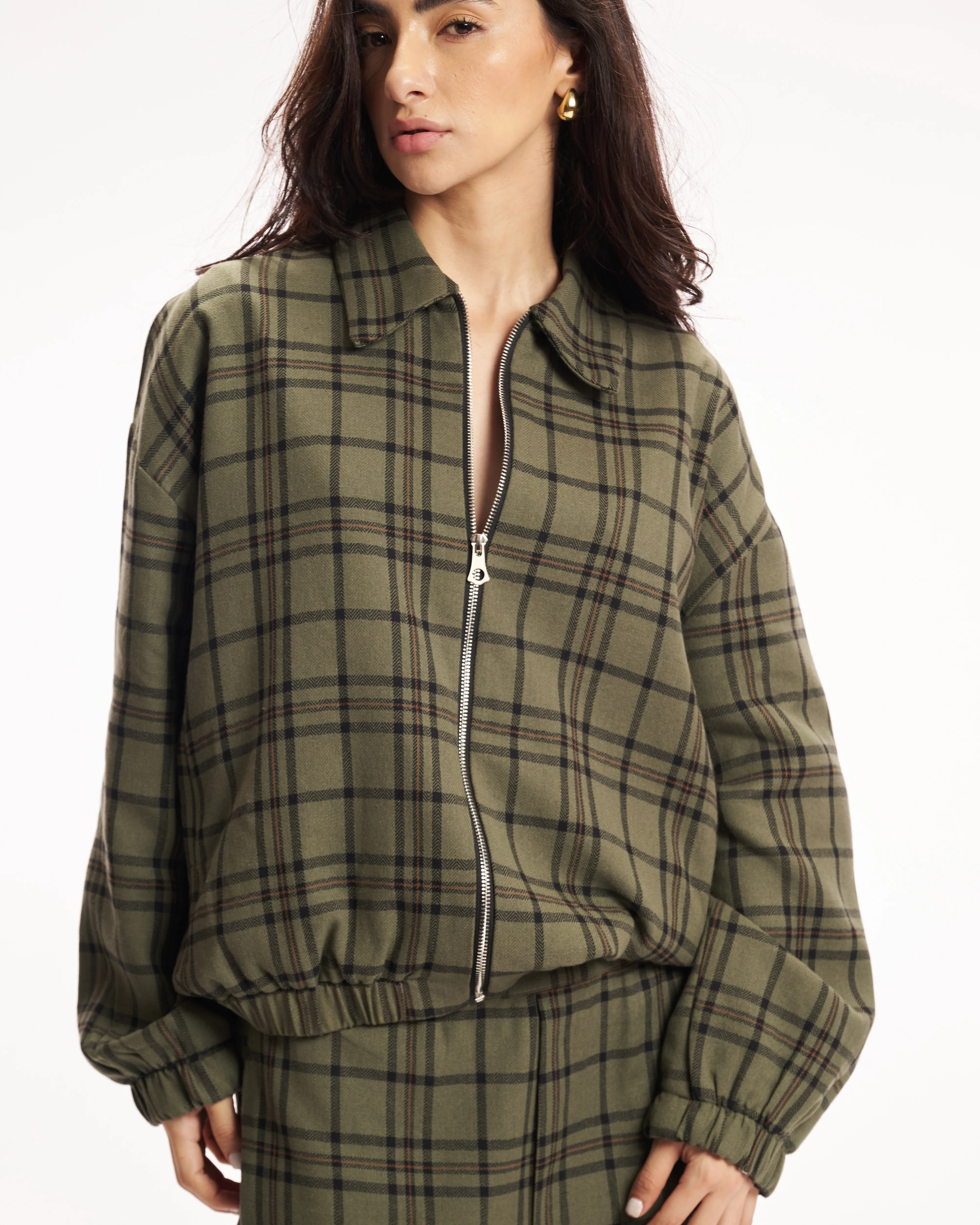 Tartan Green Jacket - Image 3