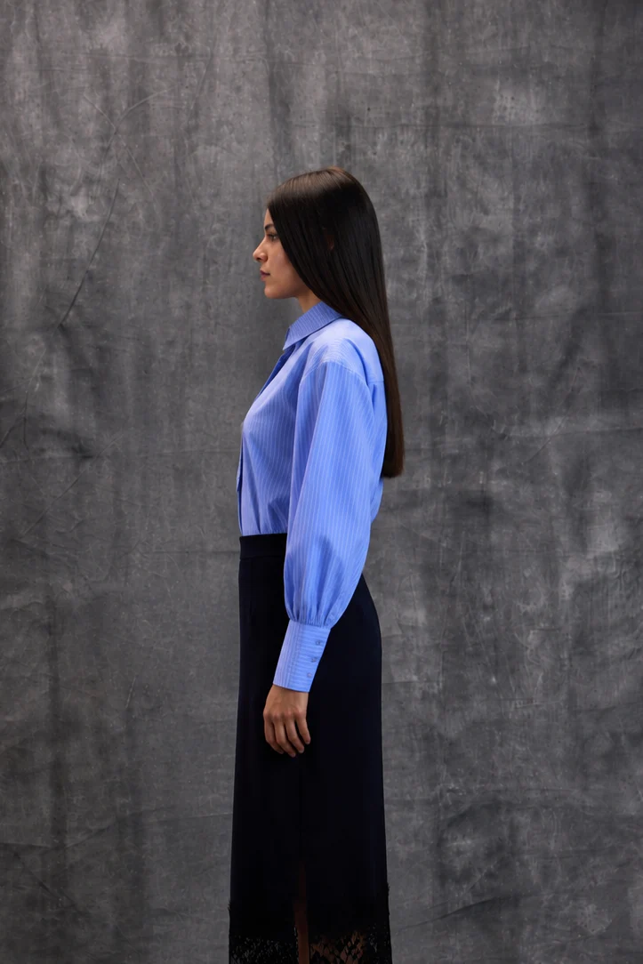 Tonal Puffer Shirt - Image 4