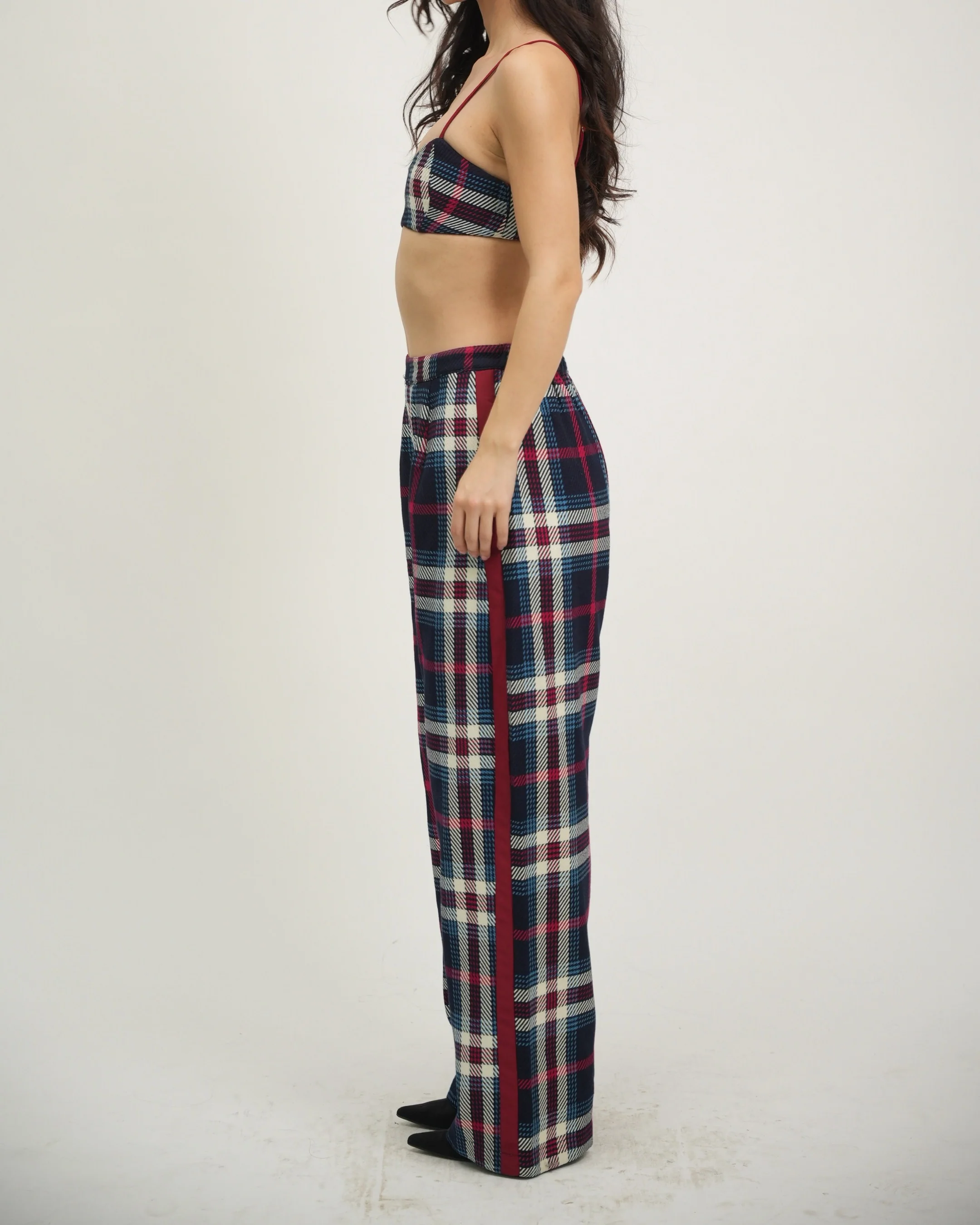 Tri-Colour Tartan pant - Image 10