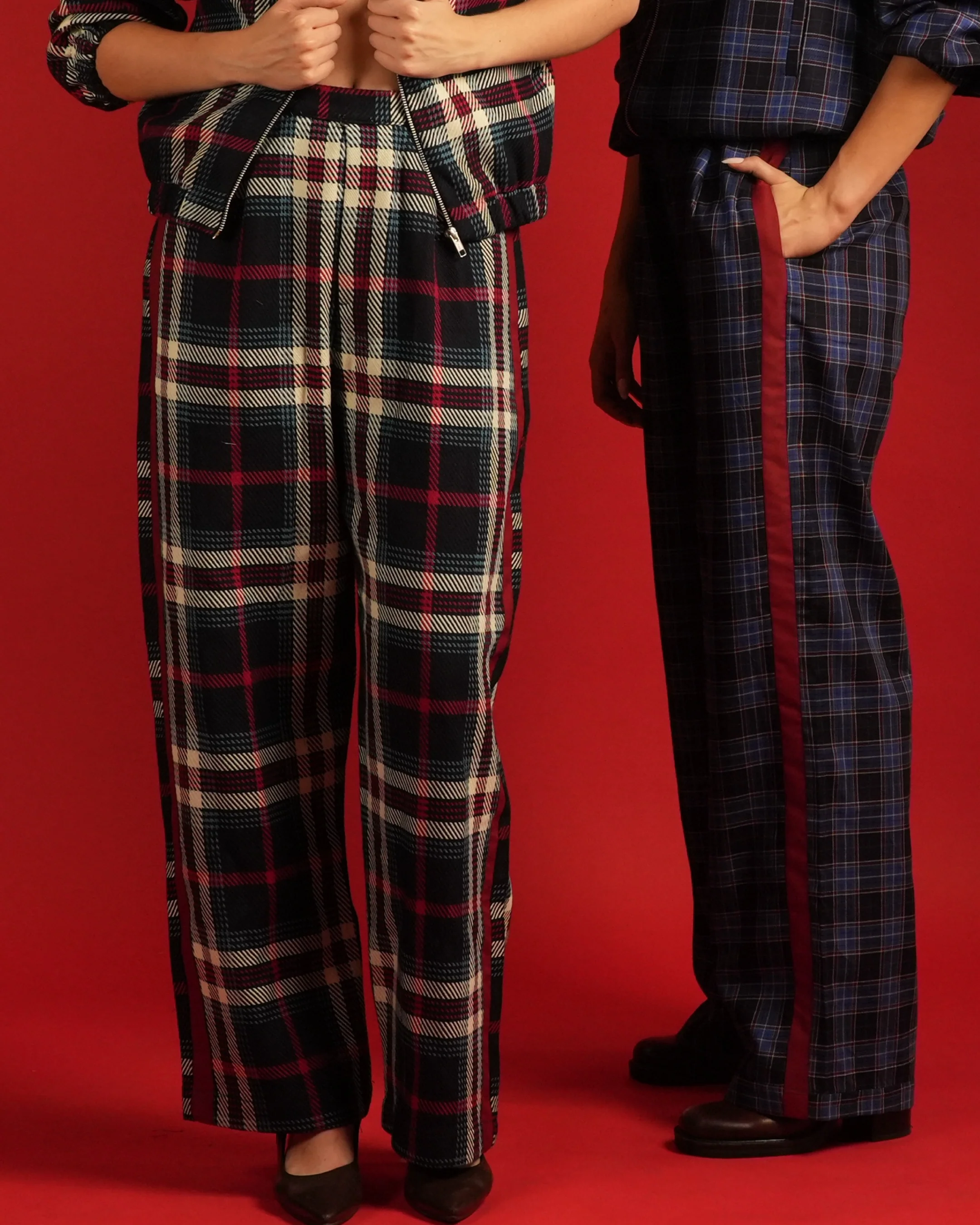 Tri-Colour Tartan pant - Image 12