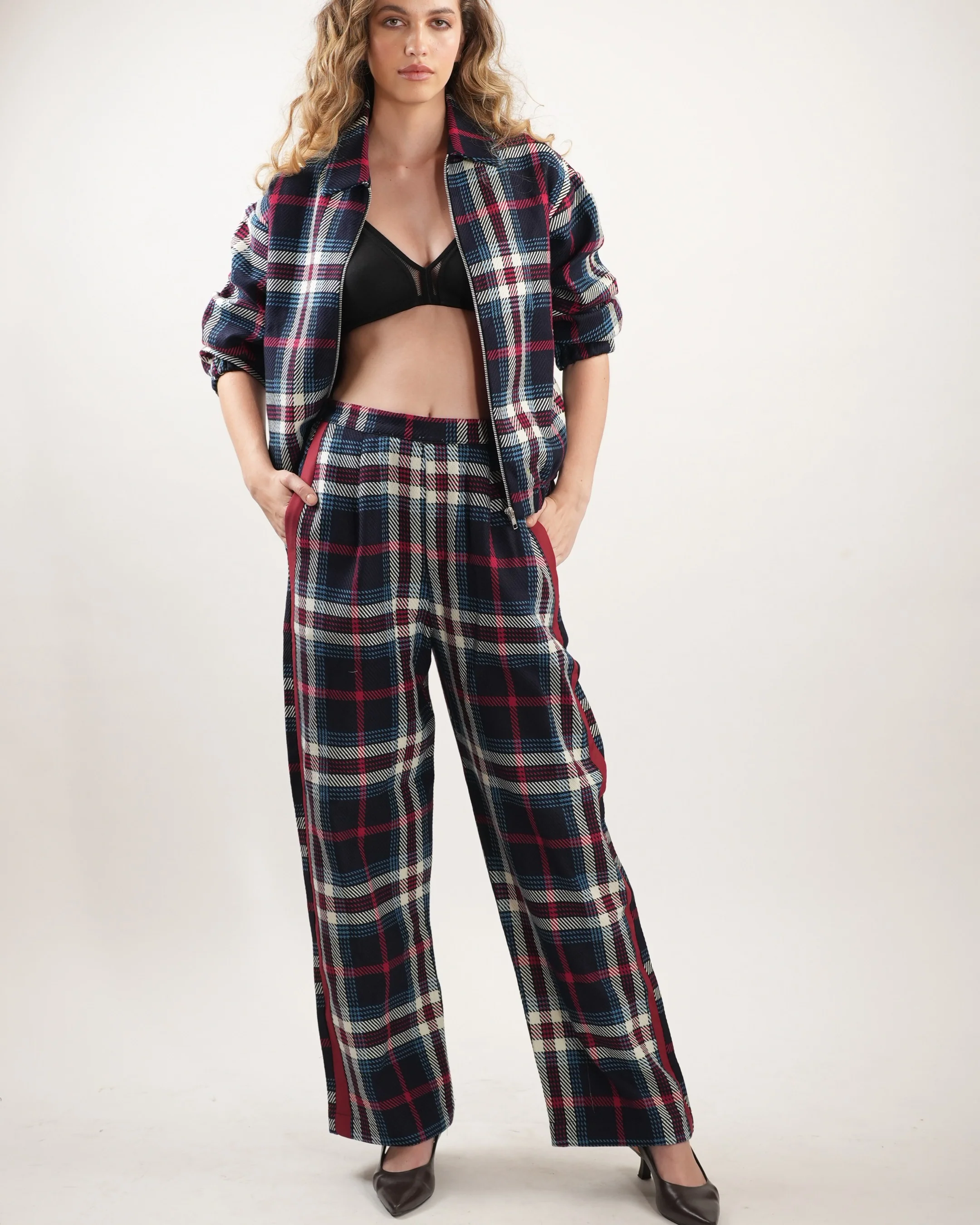 Tri-Colour Tartan pant - Image 13
