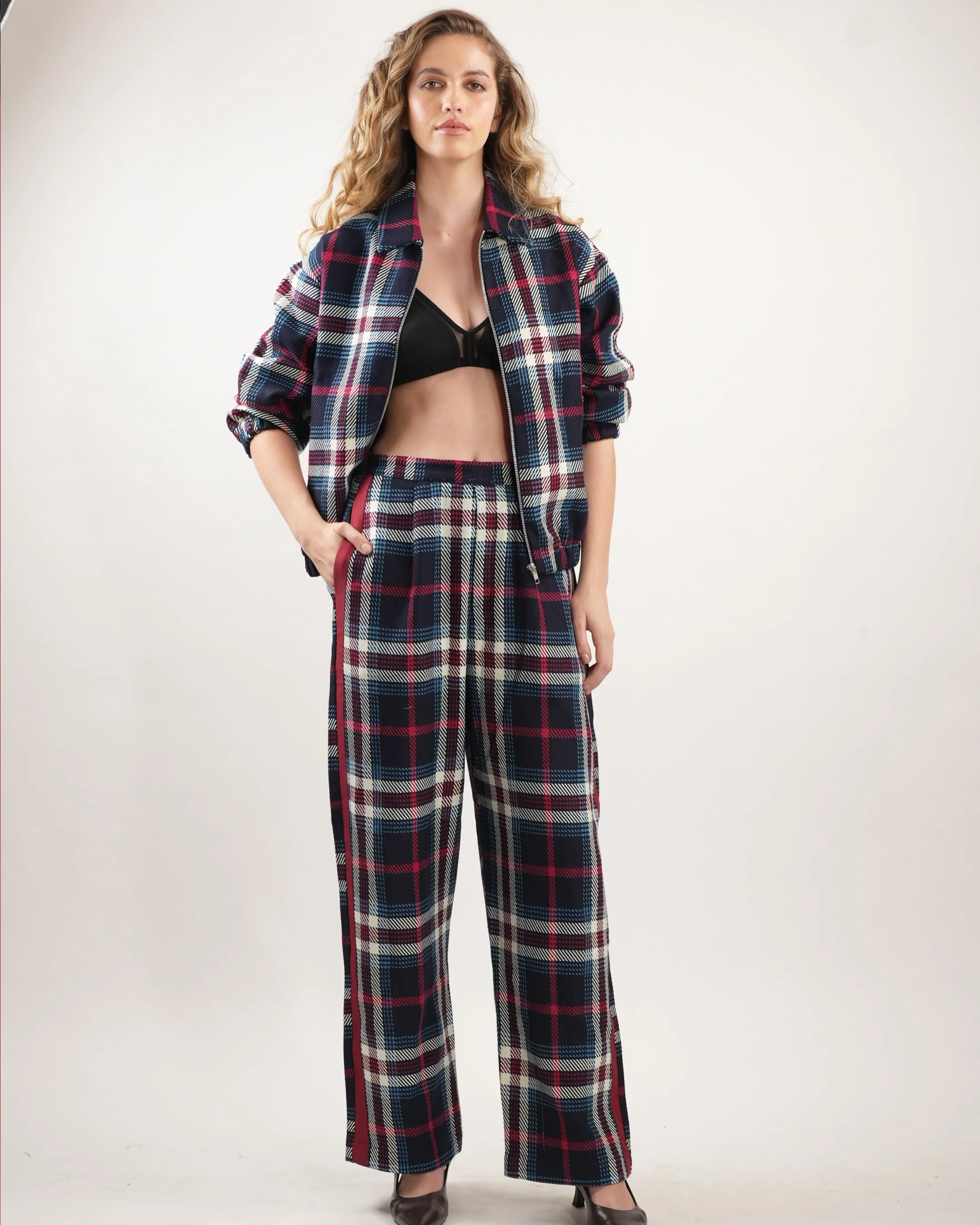 Tri-Colour Tartan pant - Image 16