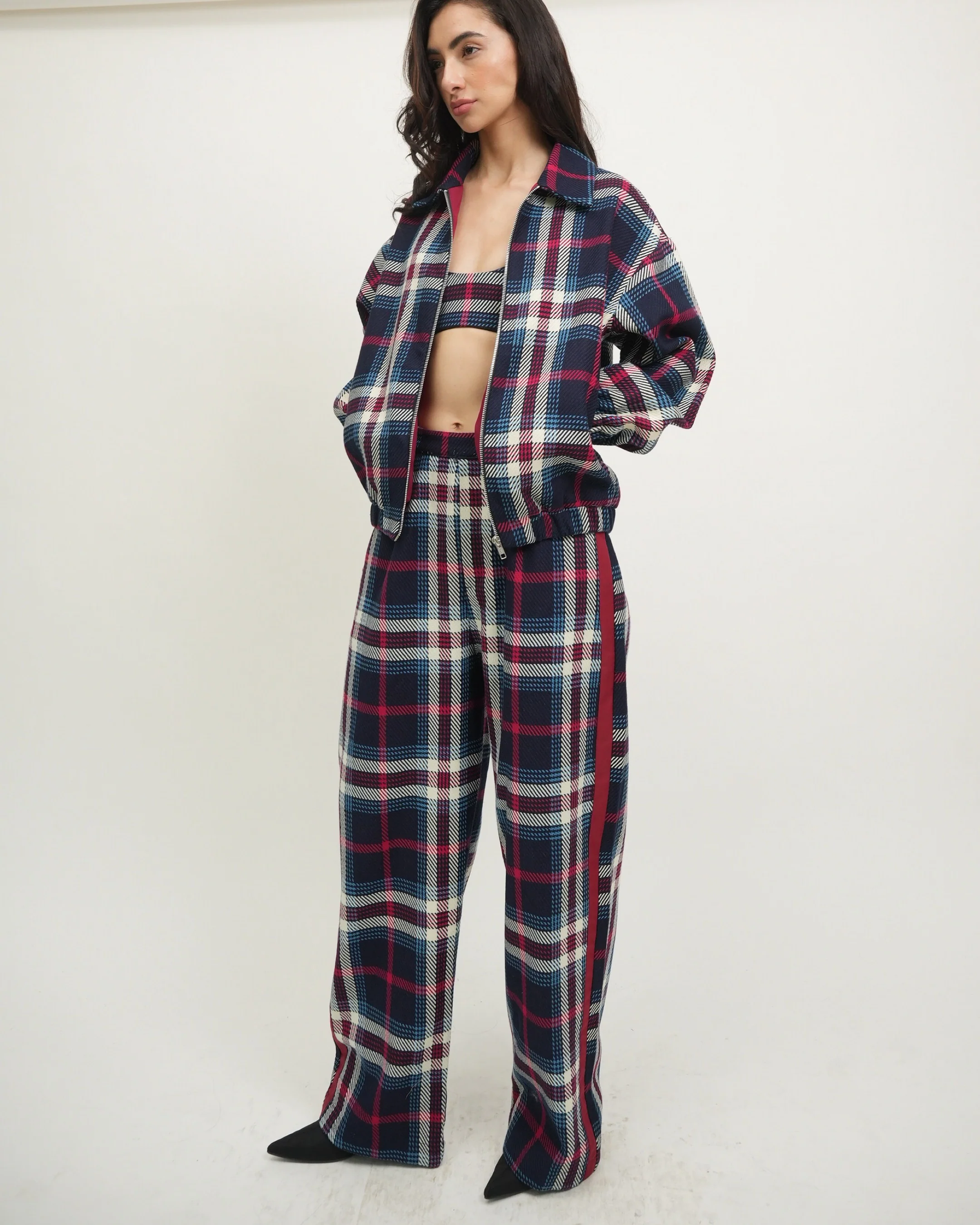Tri-Colour Tartan pant - Image 17