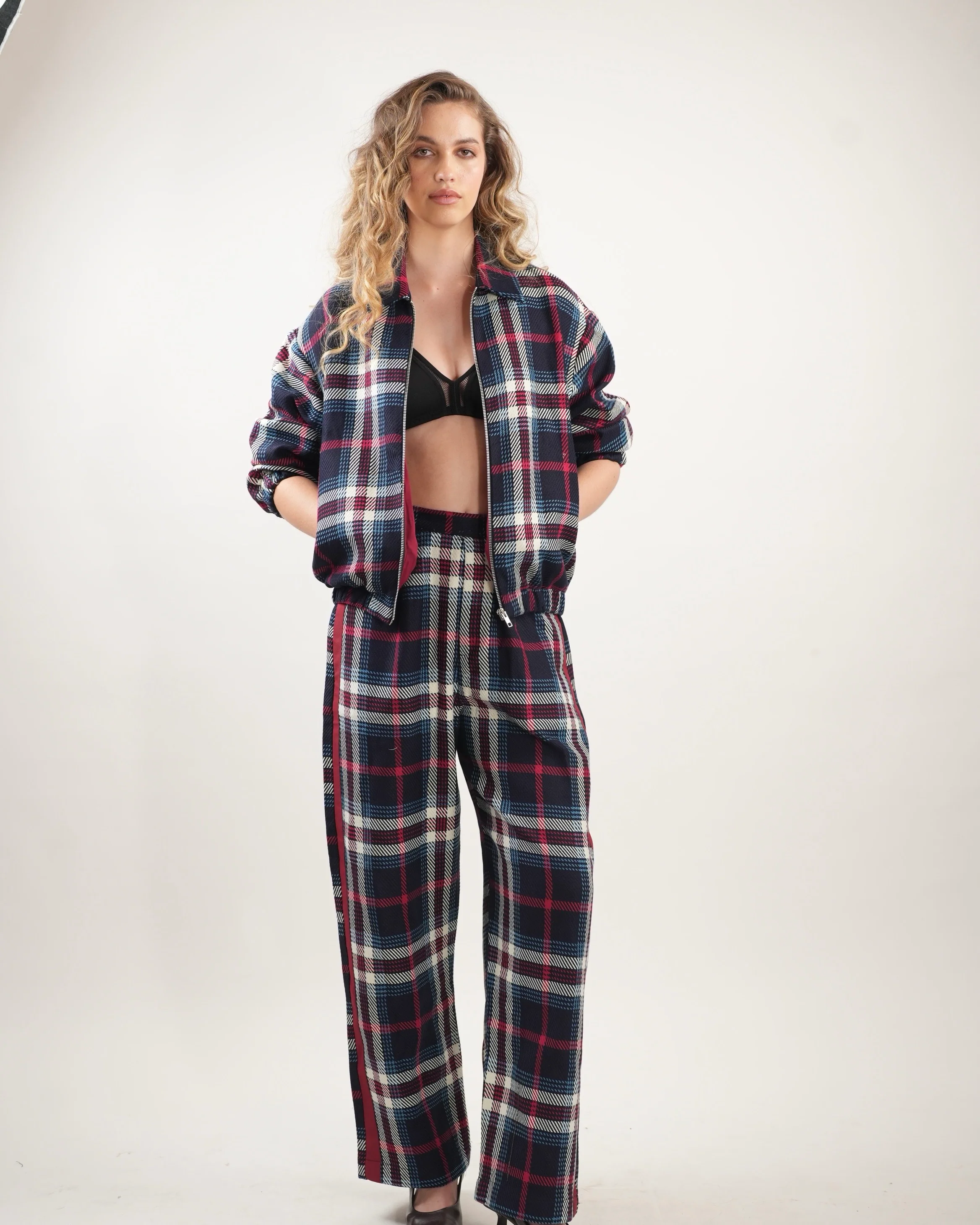 Tri-Colour Tartan pant - Image 2