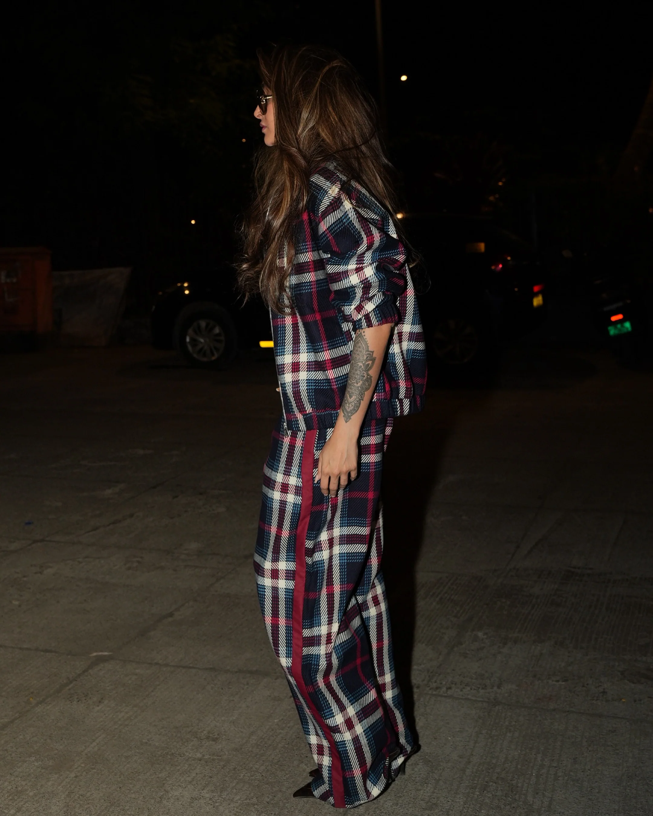 Tri-Colour Tartan pant - Image 3