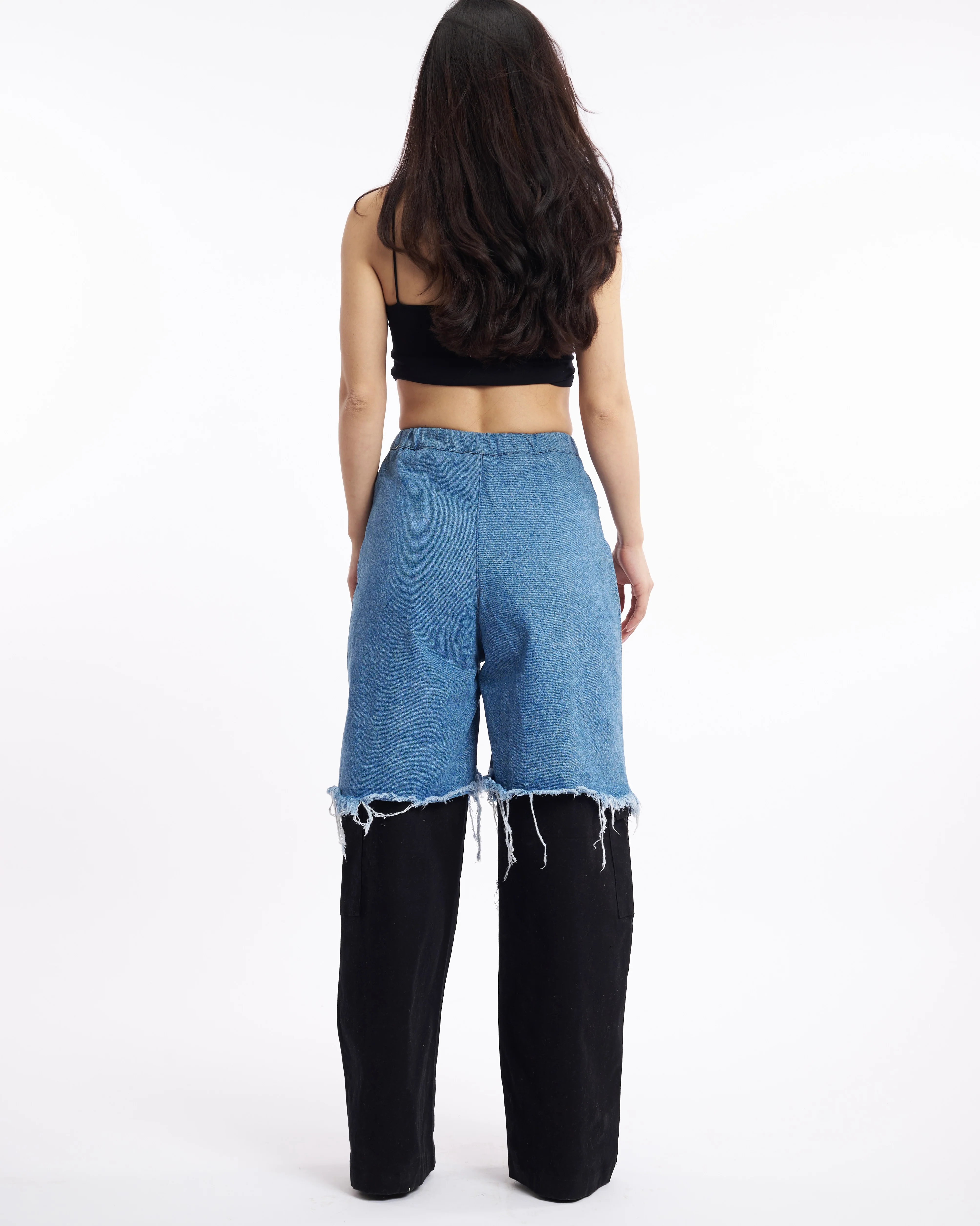 Xia Frayed Denim - Image 5