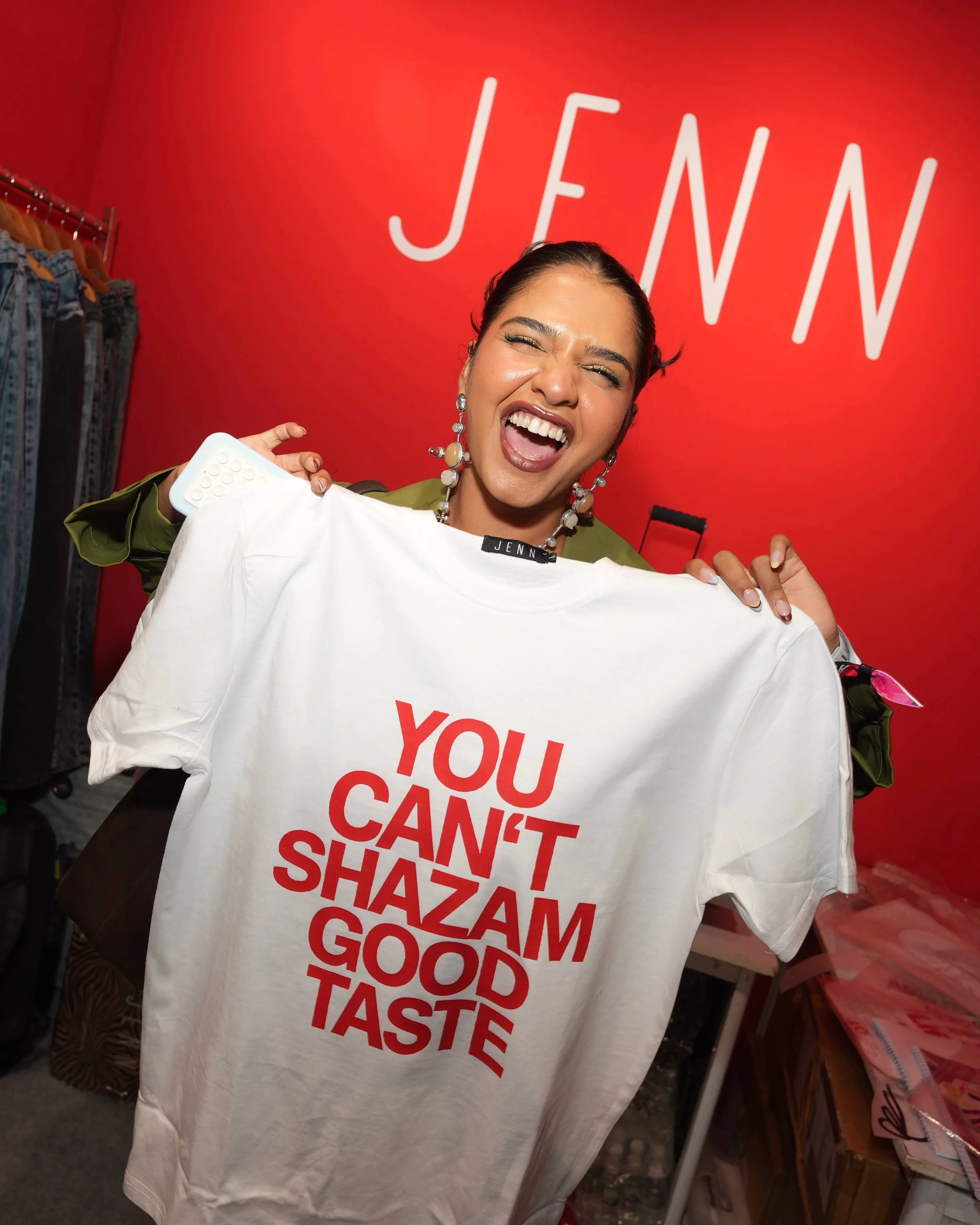 You Cant Shazam Good Taste Tee - Image 3
